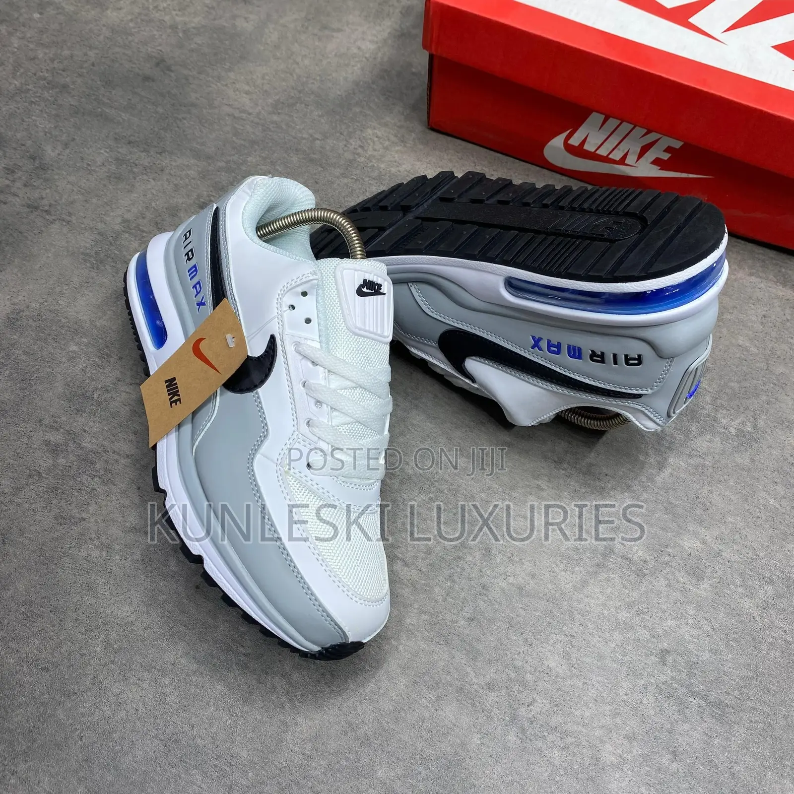 Original Nike Air Max LTD 3 Light Smoke Grey Racer Sneakers