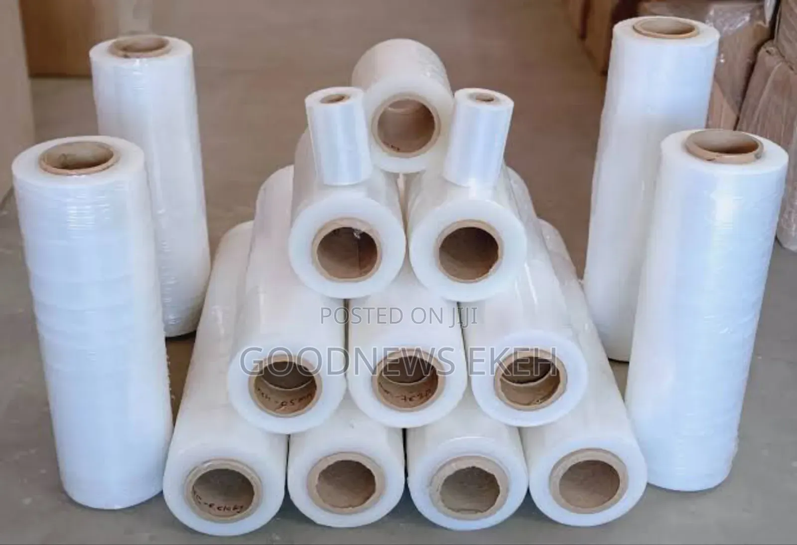 Lldpe Transparent LDPE Manual Grade Stretch Film Roll, 30kg