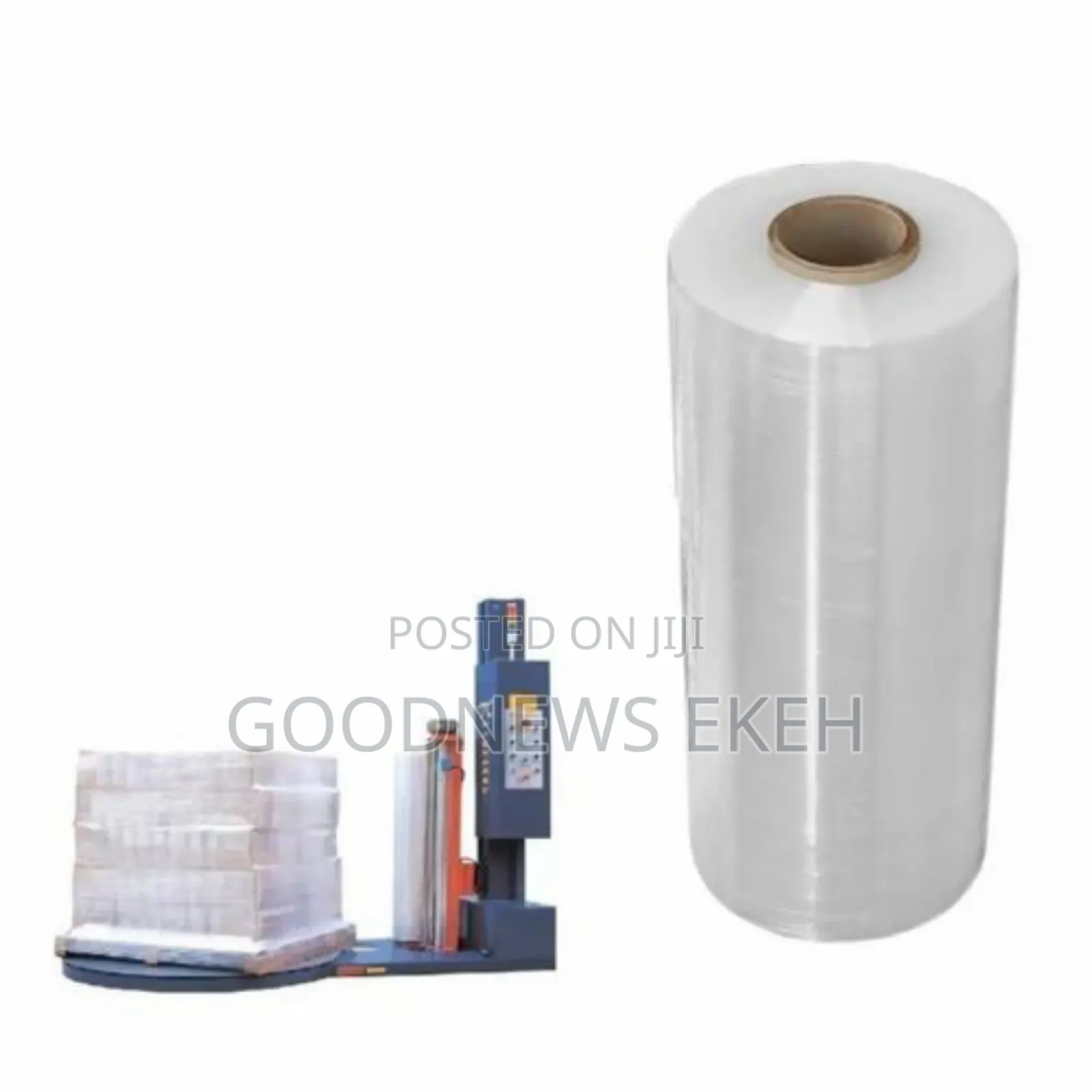 Lldpe Transparent LDPE Manual Grade Stretch Film Roll, 30kg