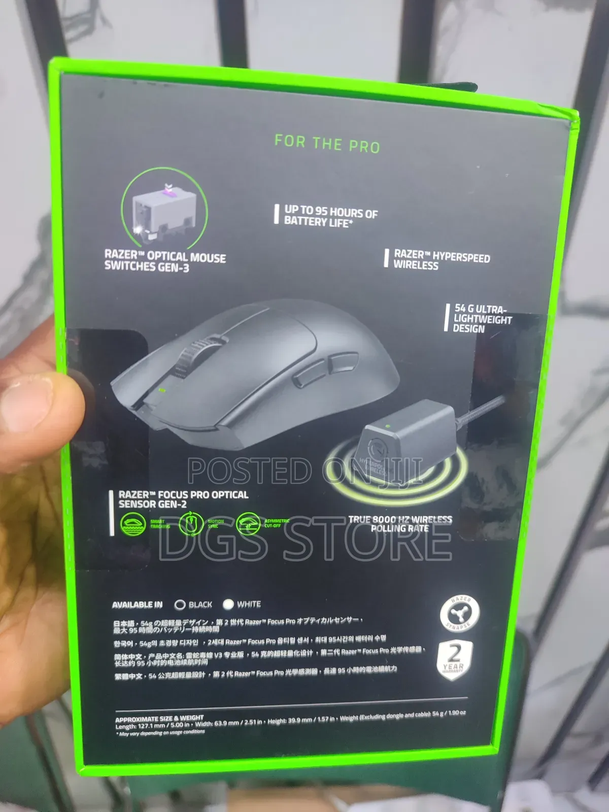 Razer Viper V3 Pro Gaming Wireless Mouse Esports