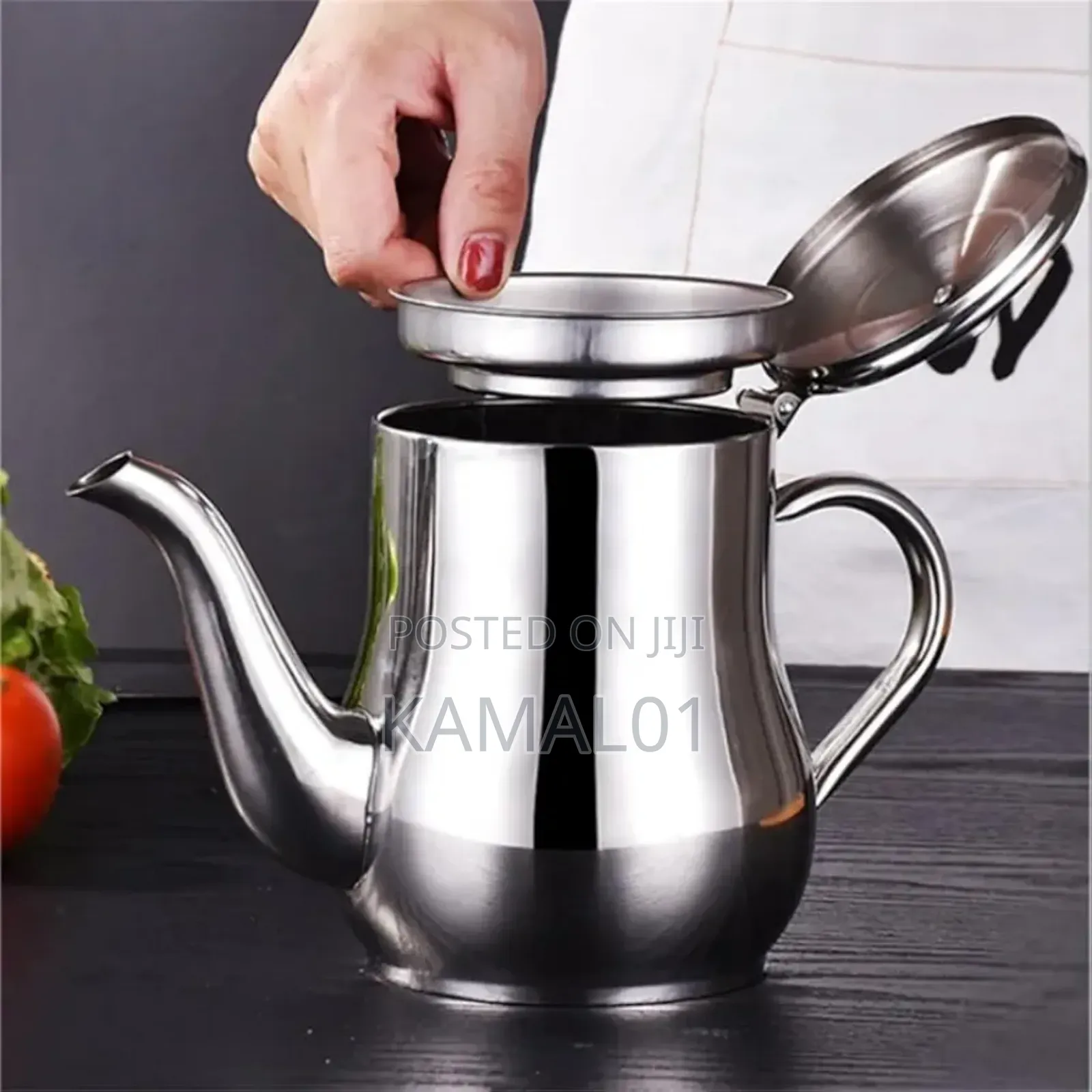 Stainless Steel Oil Can Kitchen Oil Filter Cup