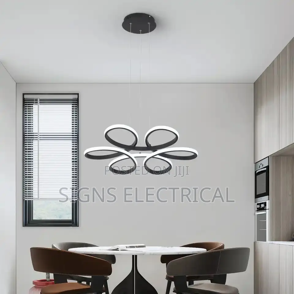 Modern Iron Ceiling Chandelier Restaurant Living Room