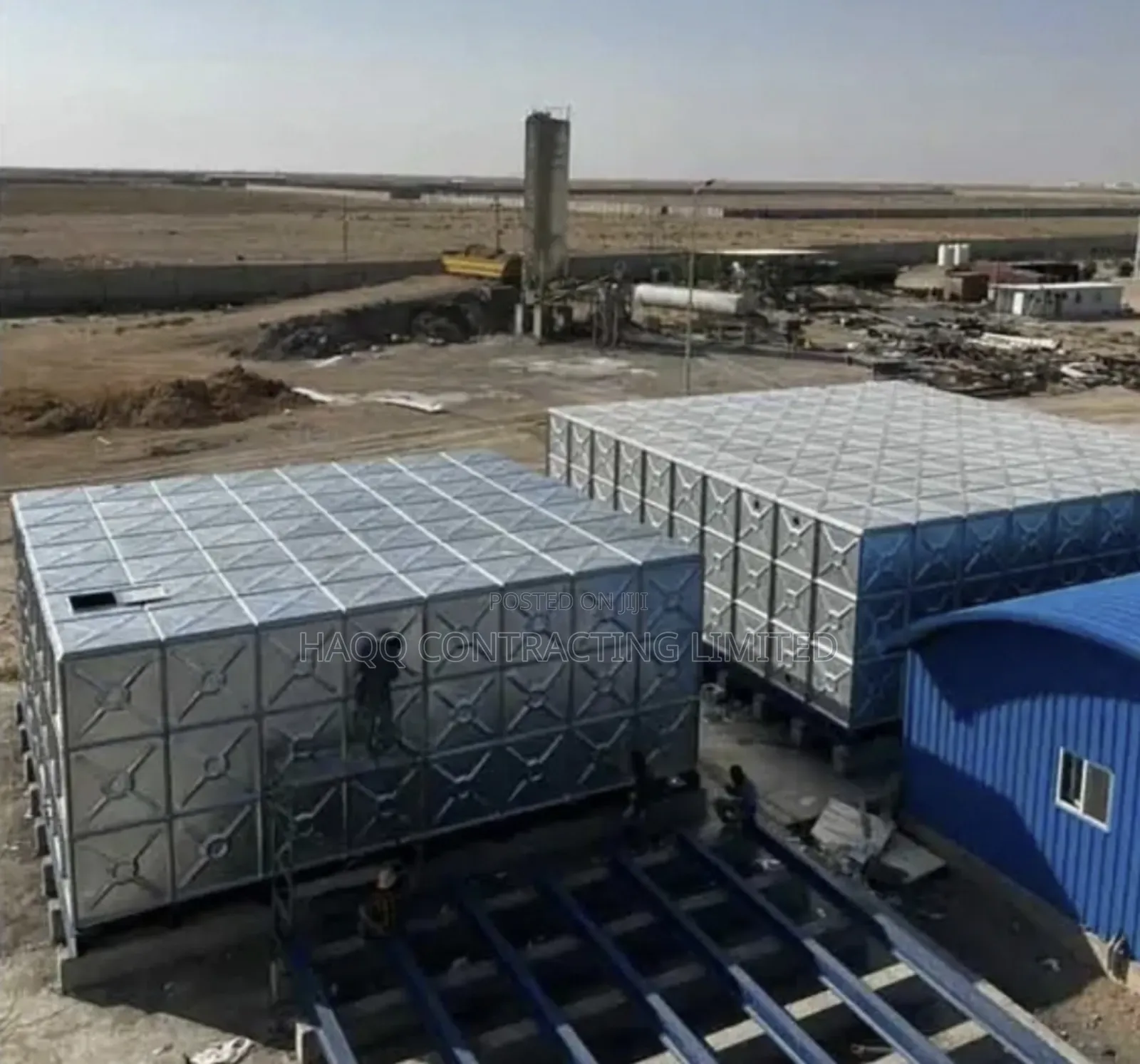 Bolted and Assembled Braithwaite Pressed Steel Water Tank