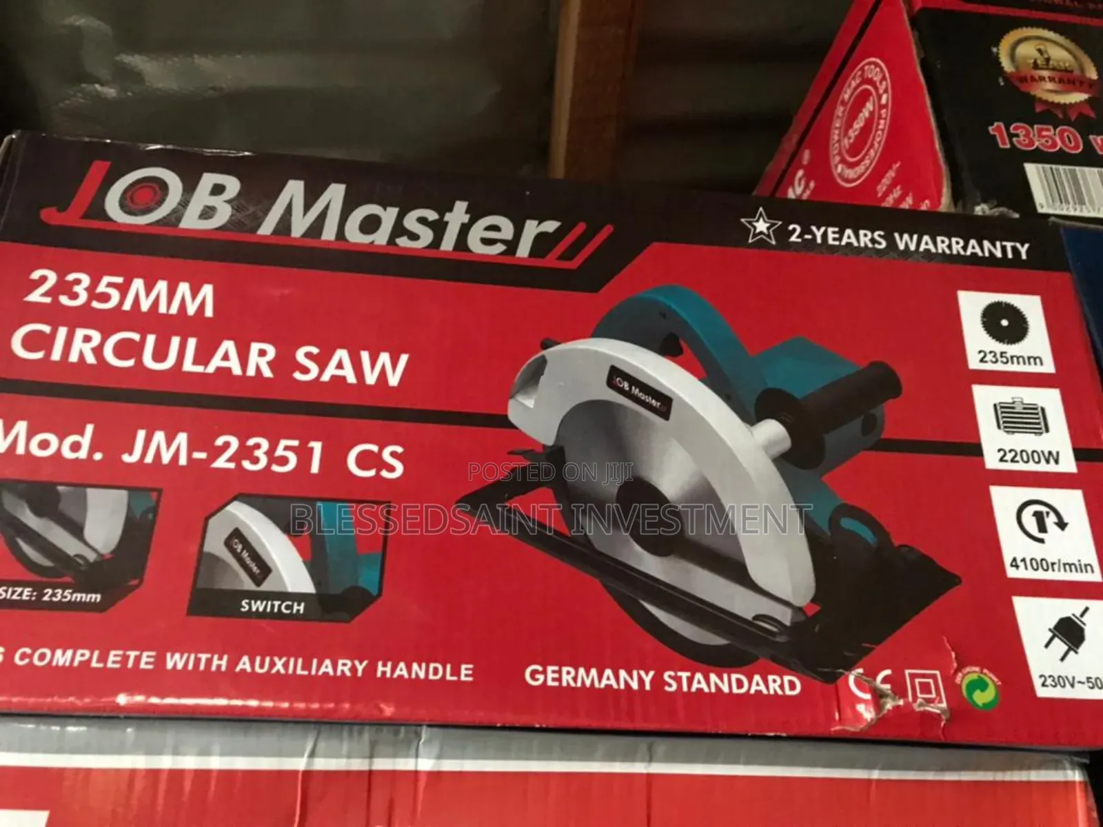 Job Master 9 Inches Circular Saw Machine 2200watts