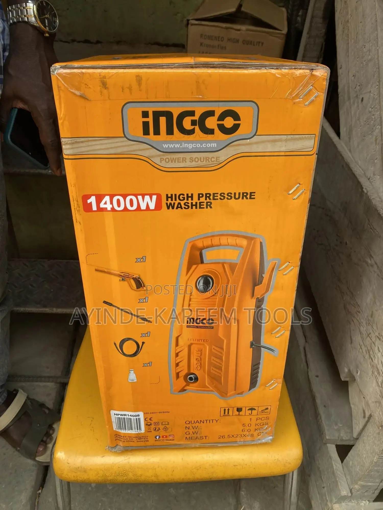 High Pressure Washer 1400watts