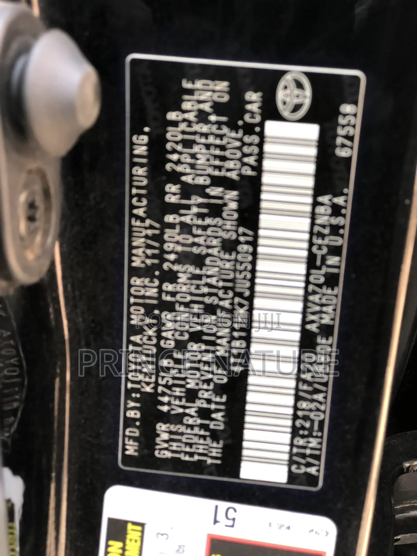 Toyota Camry 2018 Gray