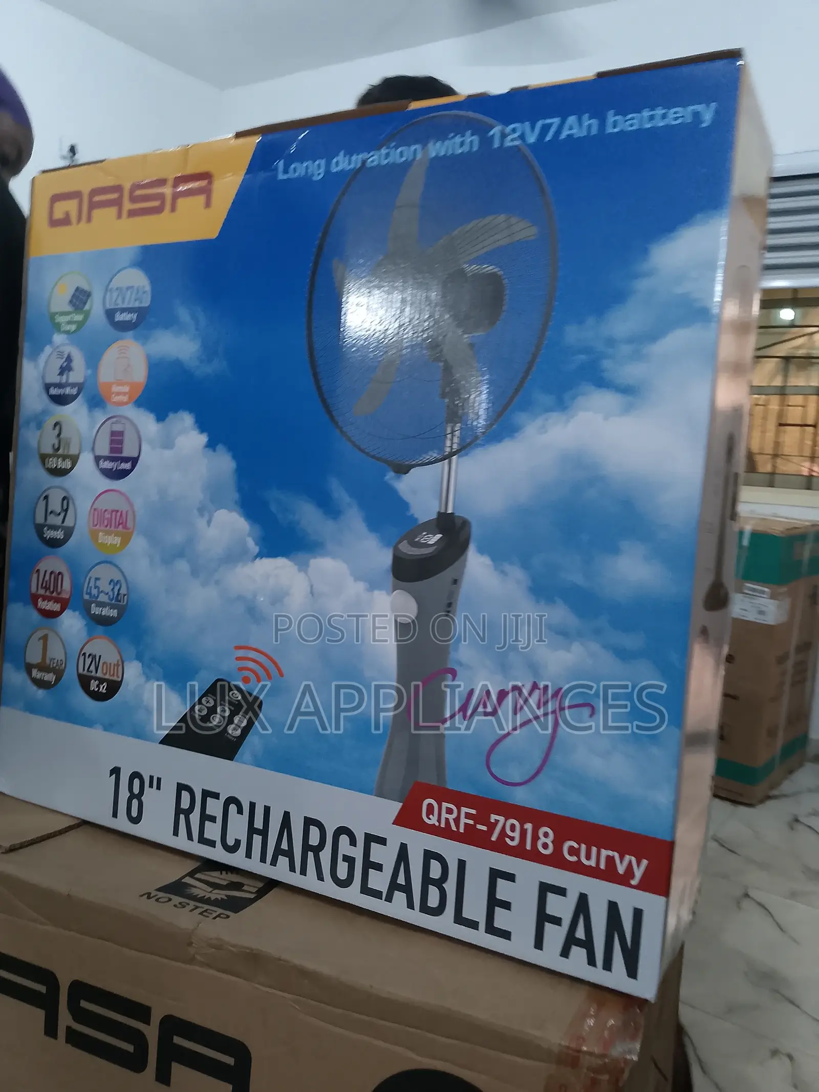 Brand New Qasa 18inches Standing Fan