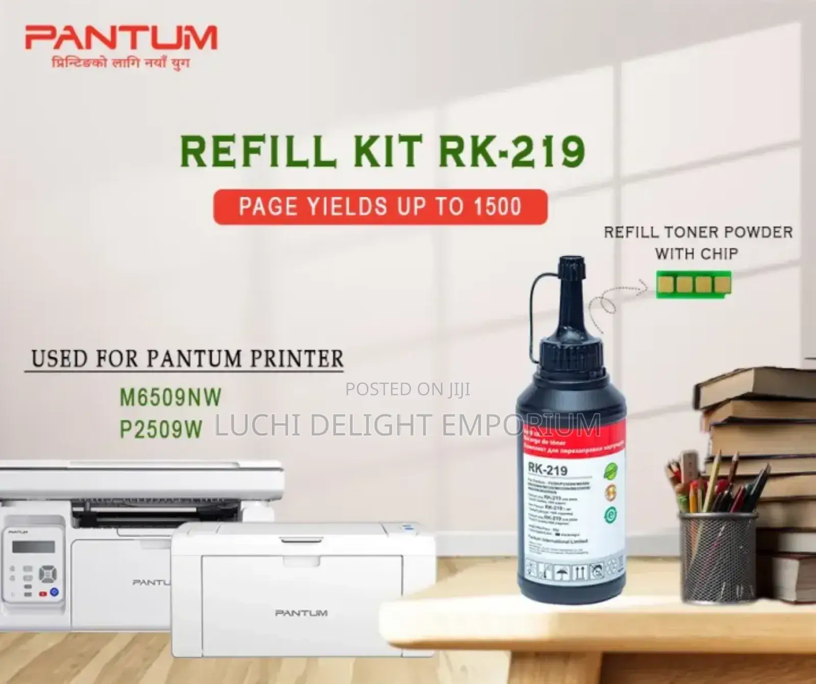 Pantum Refill Toner Kit Rk-219 for Use Pantum P2509,M6509nw