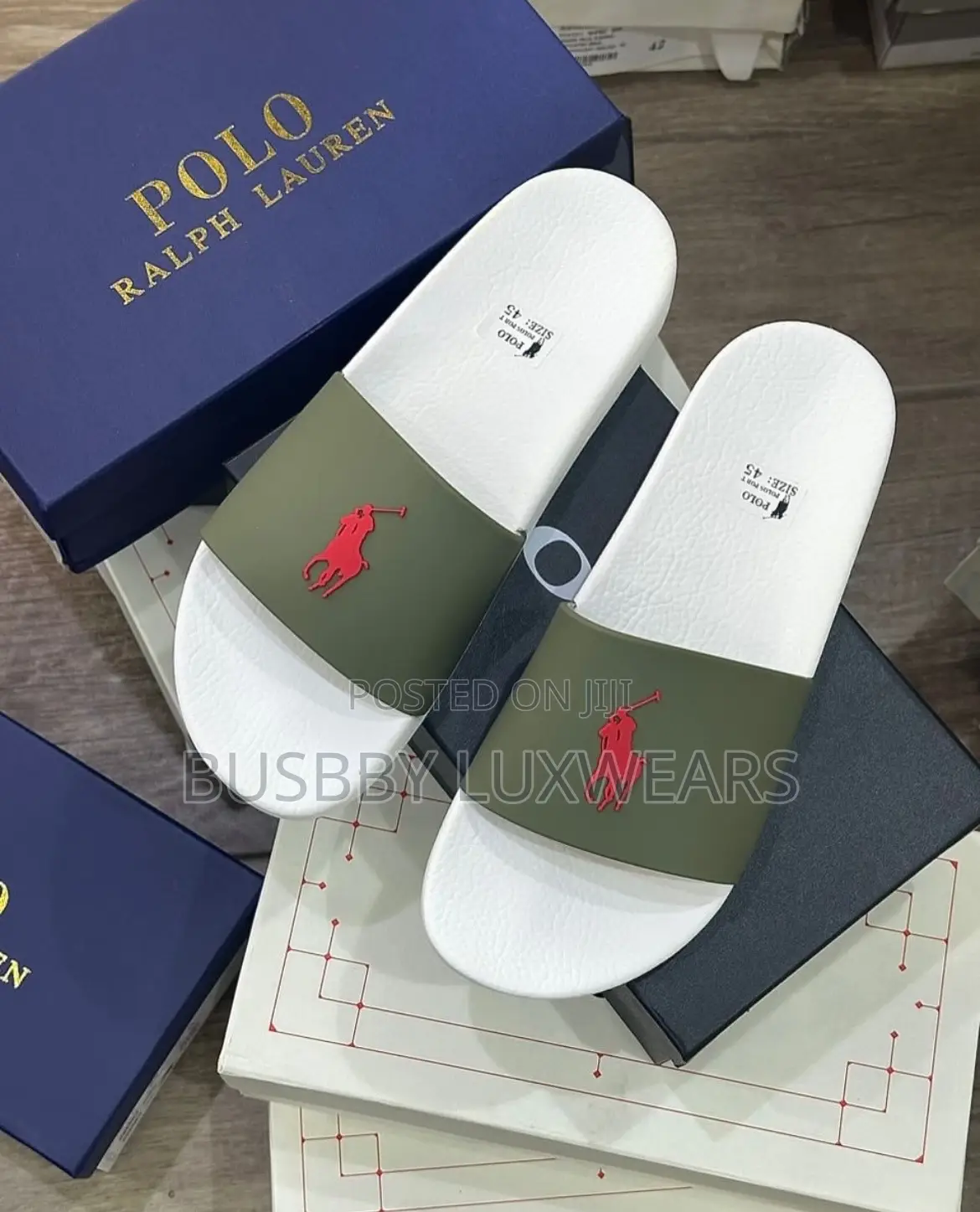 Ralph Lauren Luxury Slides for Men