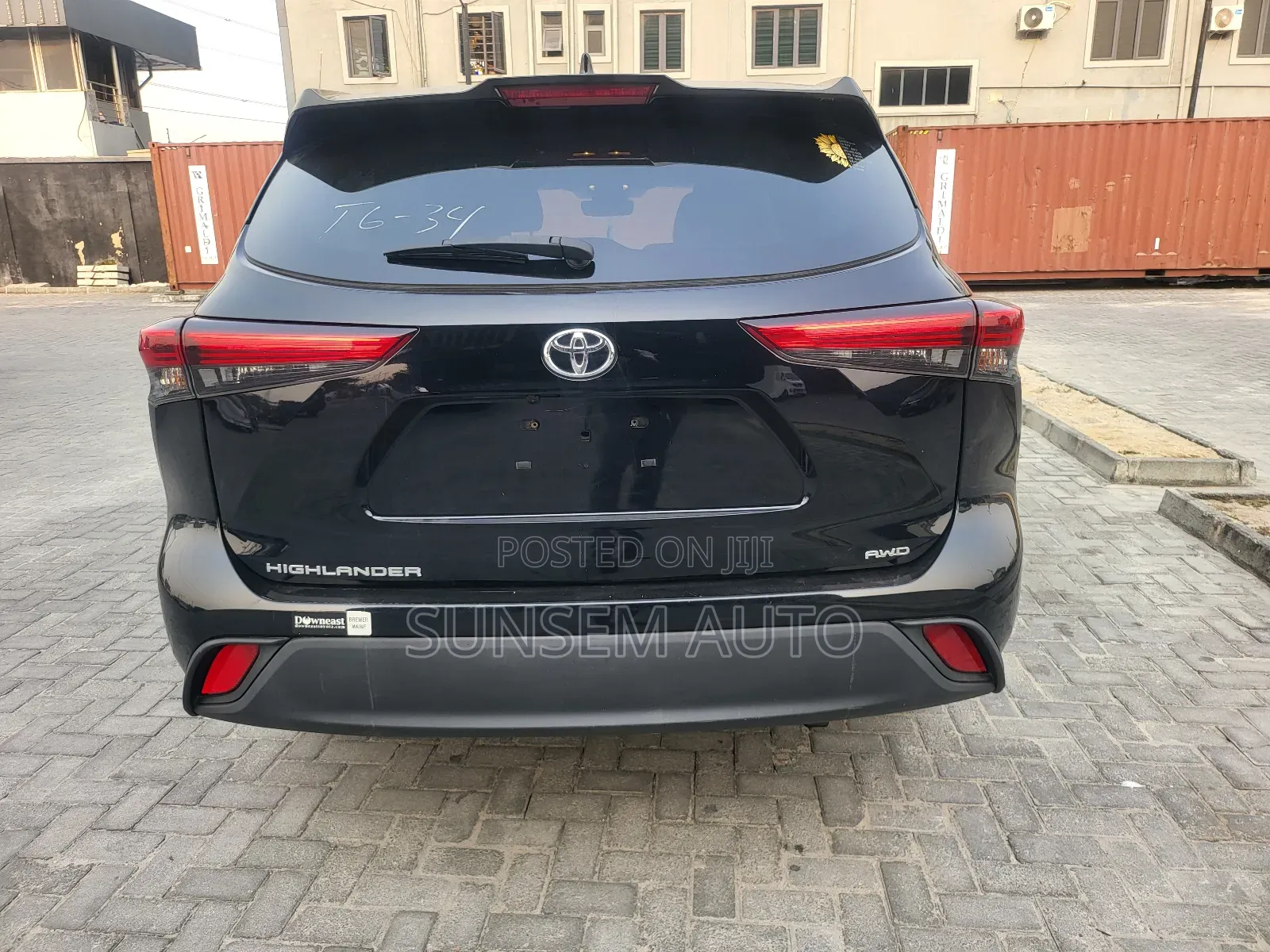 Toyota Highlander Limited AWD 2020 Black