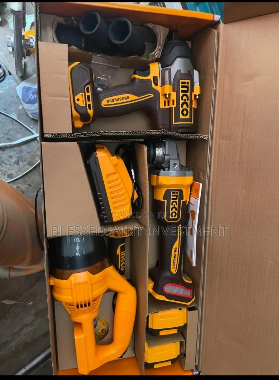 Ingco Combo Kit Set 3in1 20volts