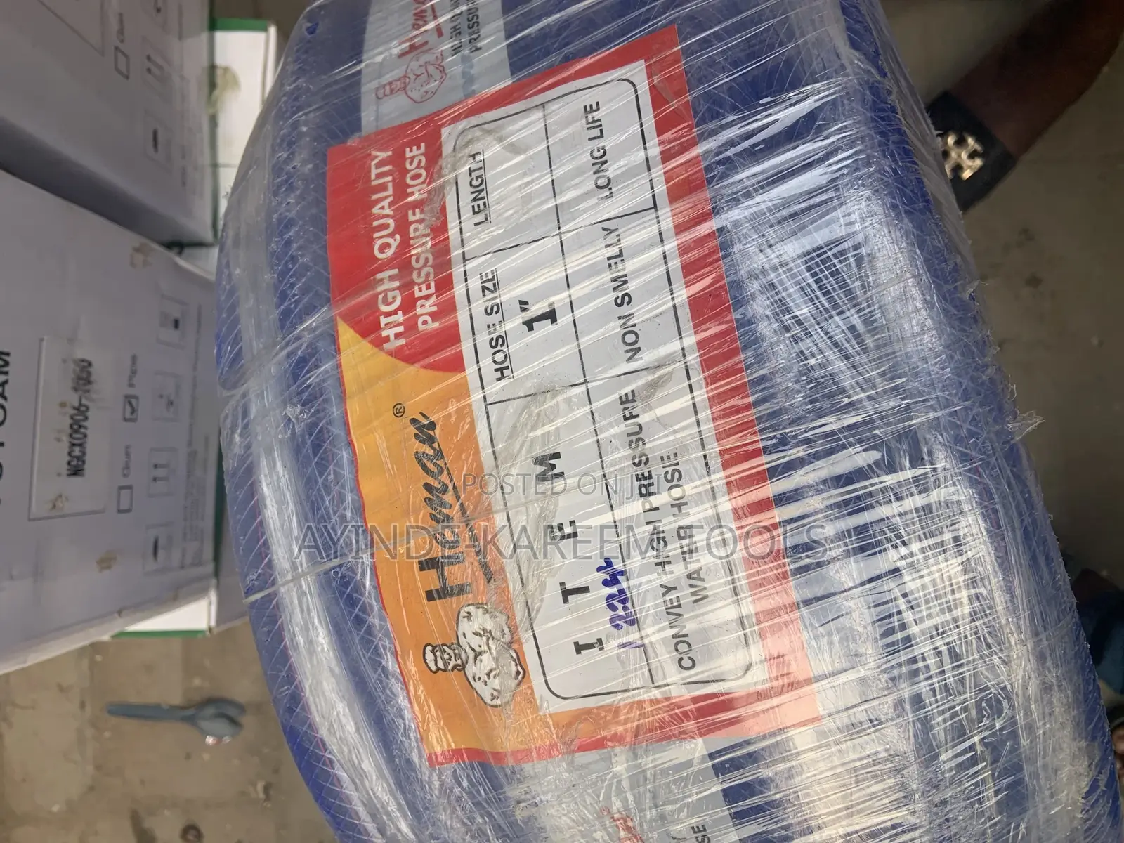 High Pressure Water Convey Hose 1”