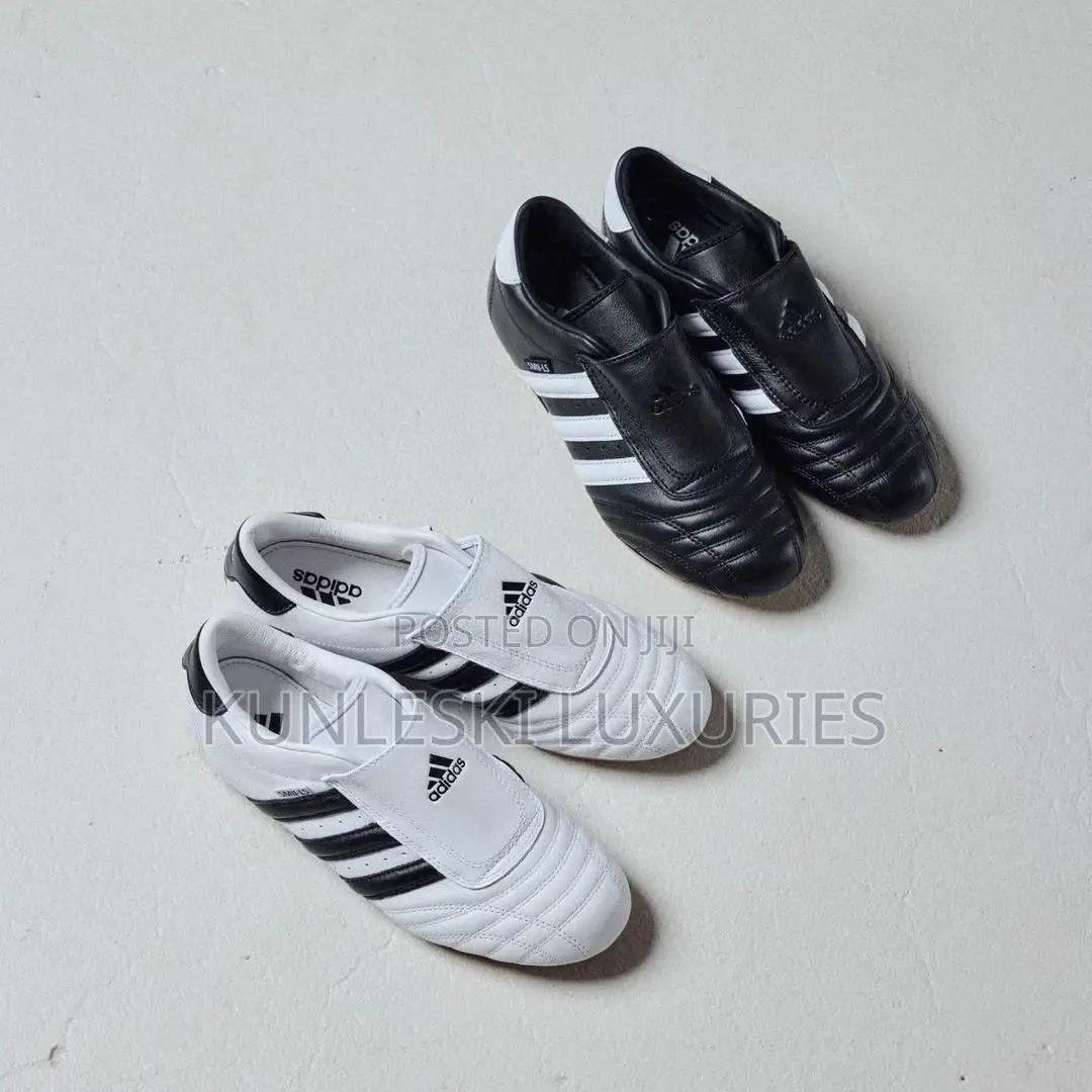 Original Adidas Taekwondo Sneakers White and Black Sneakers
