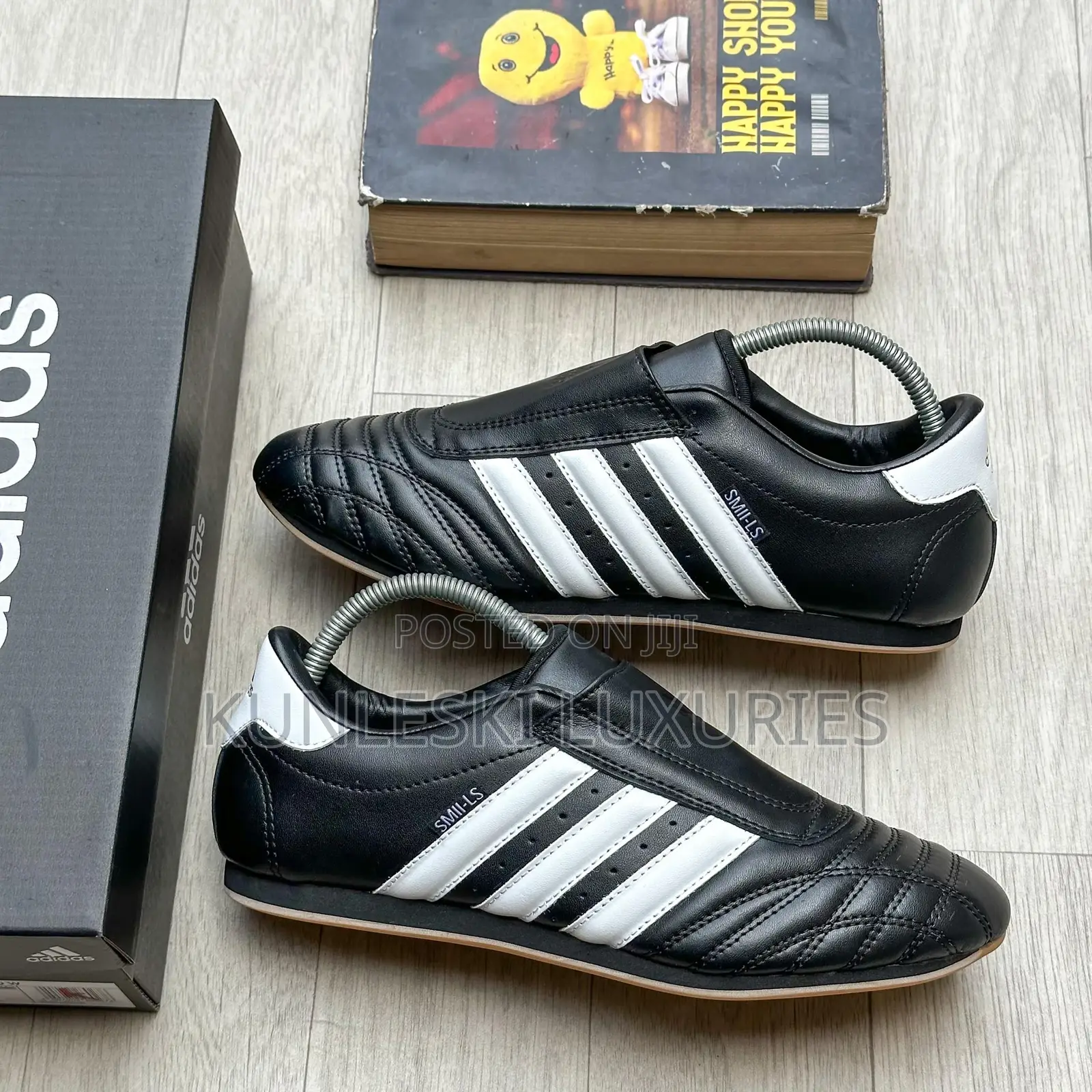 Original Adidas Taekwondo Sneakers White and Black Sneakers