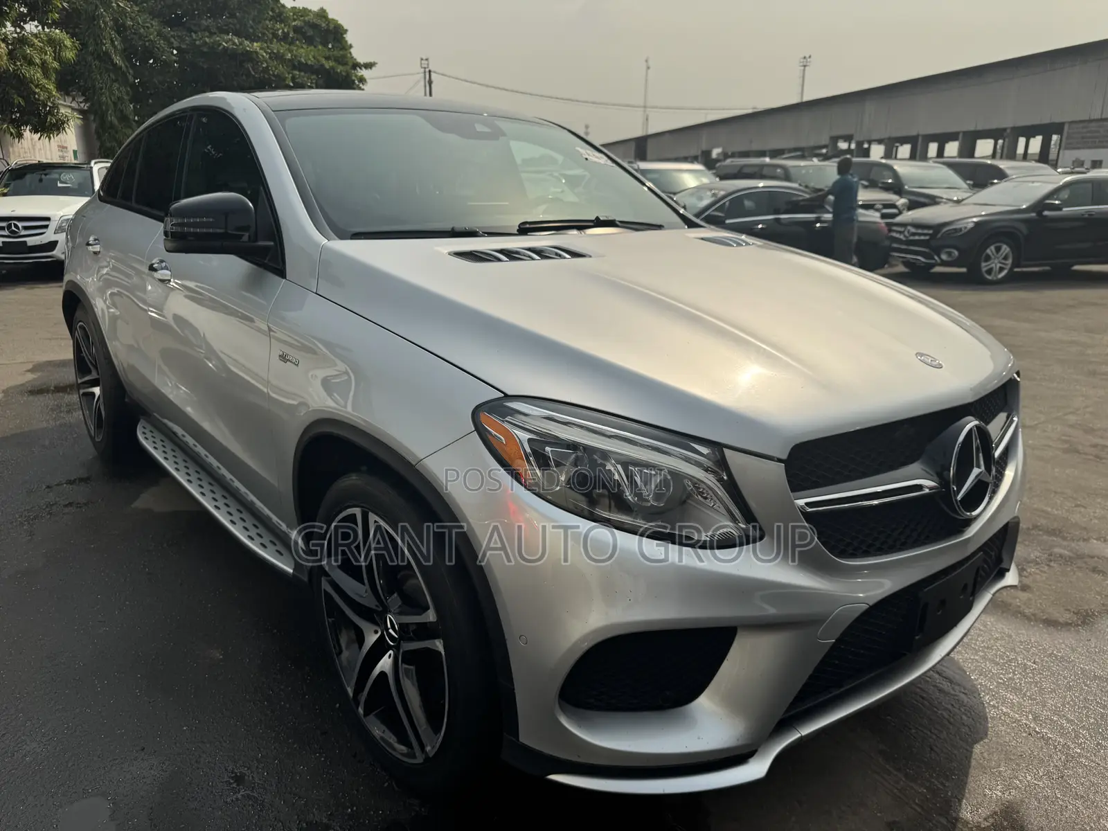 Mercedes-Benz GLE43 2017 Silver