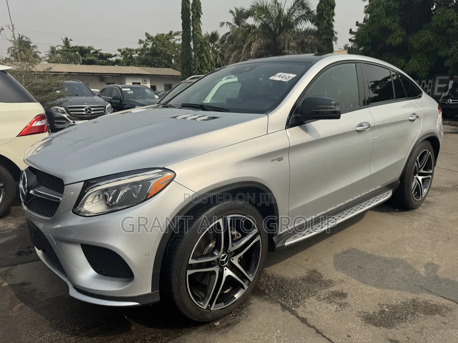 Mercedes-Benz GLE43 2017 Silver