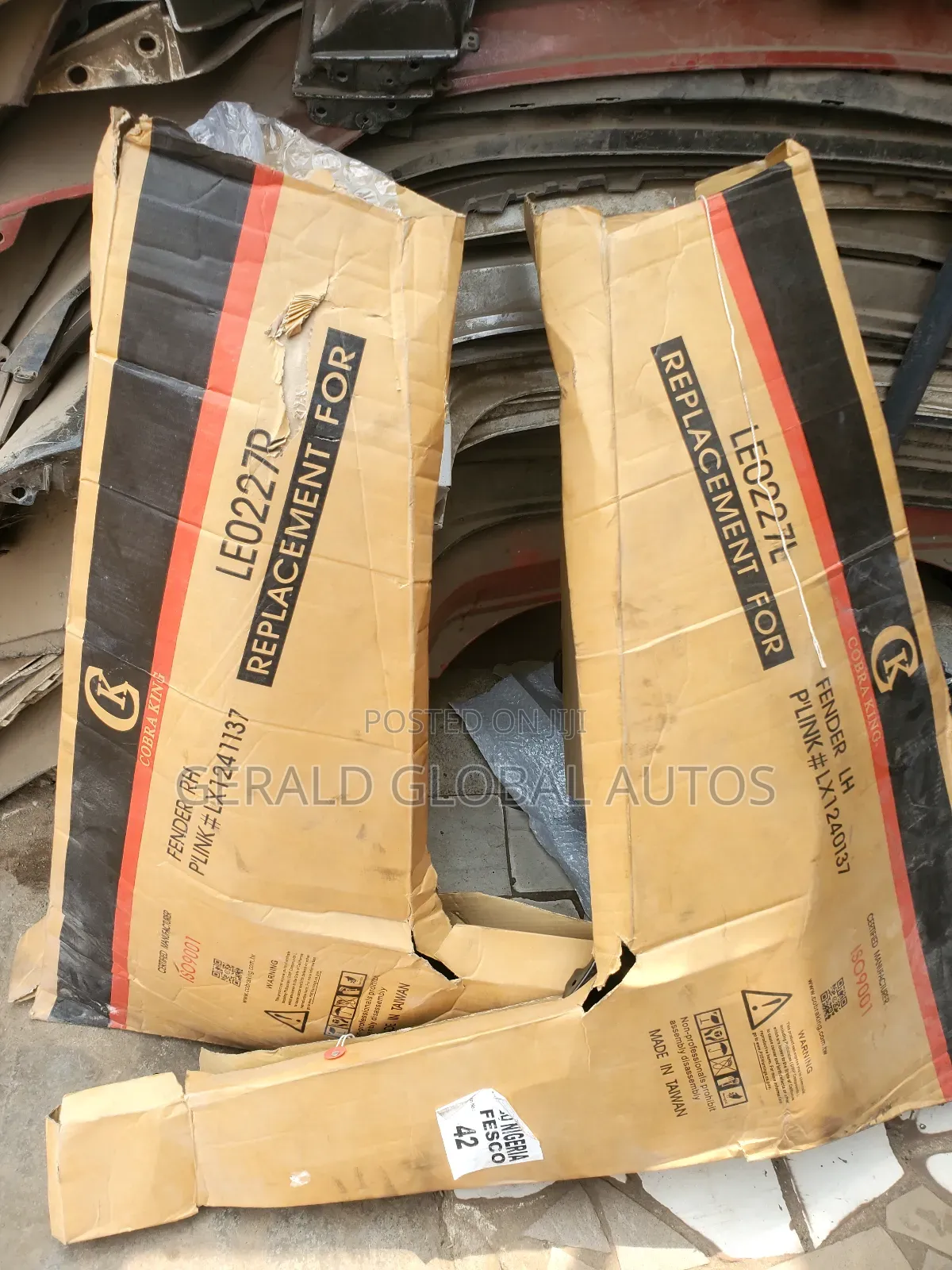 Set Fender Lexus Nx 200T 2015 - 2020