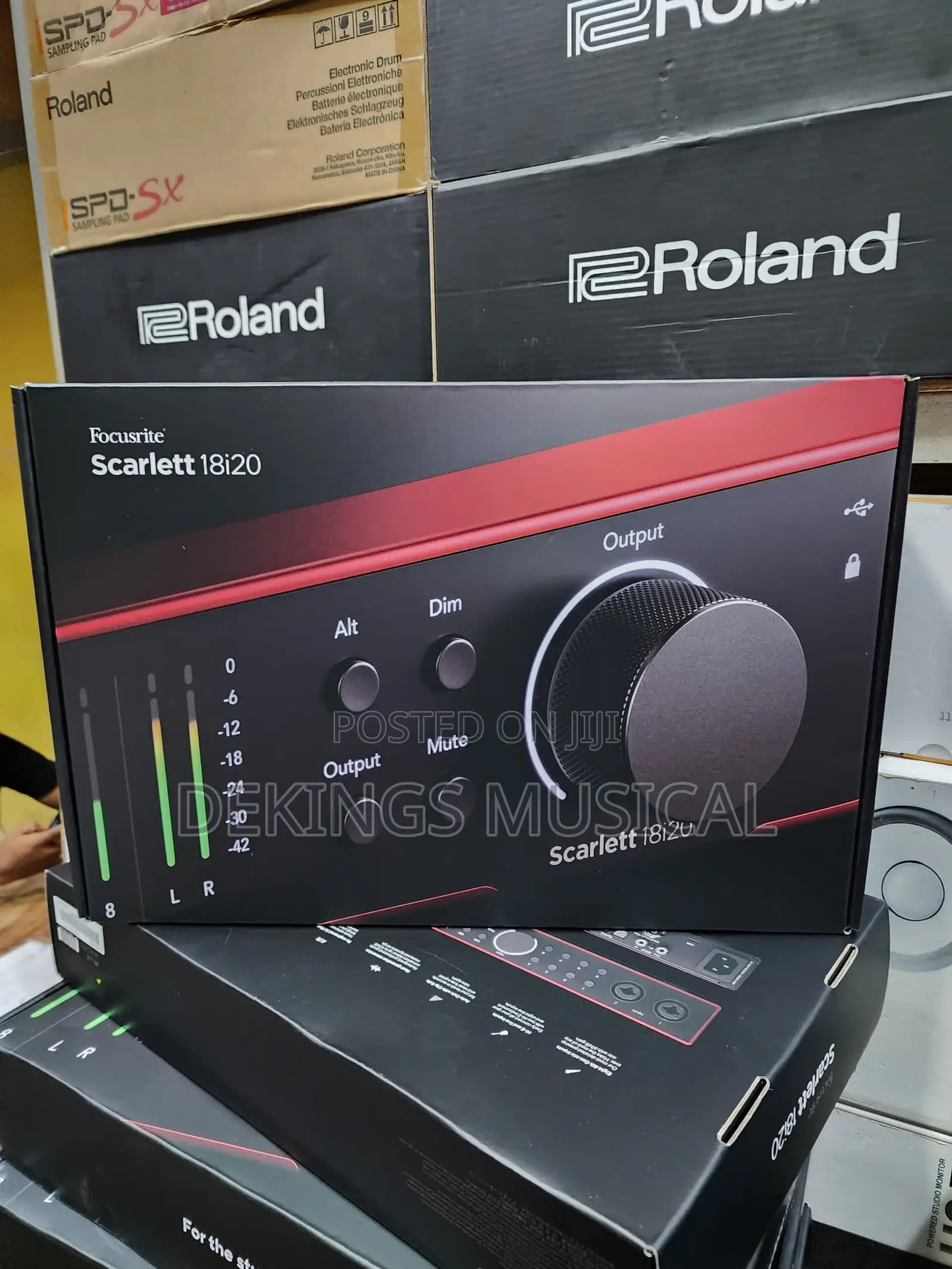 Focusrite Scarlett 18i20 4th Gen USB Audio Interface