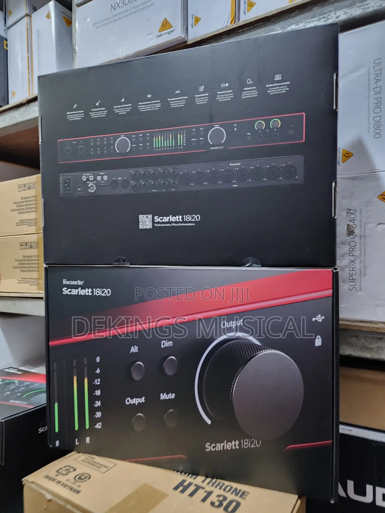 Focusrite Scarlett 18i20 4th Gen USB Audio Interface