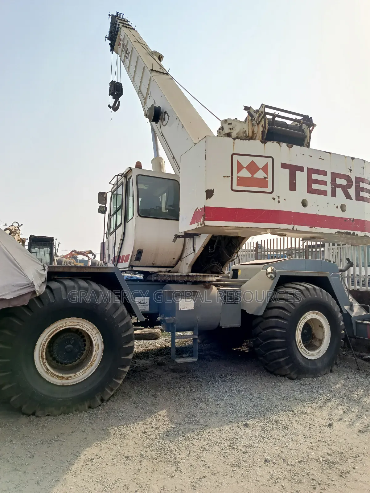Tokunbo Foreign Used Terex Mobile Crane 4X4 55 Tons