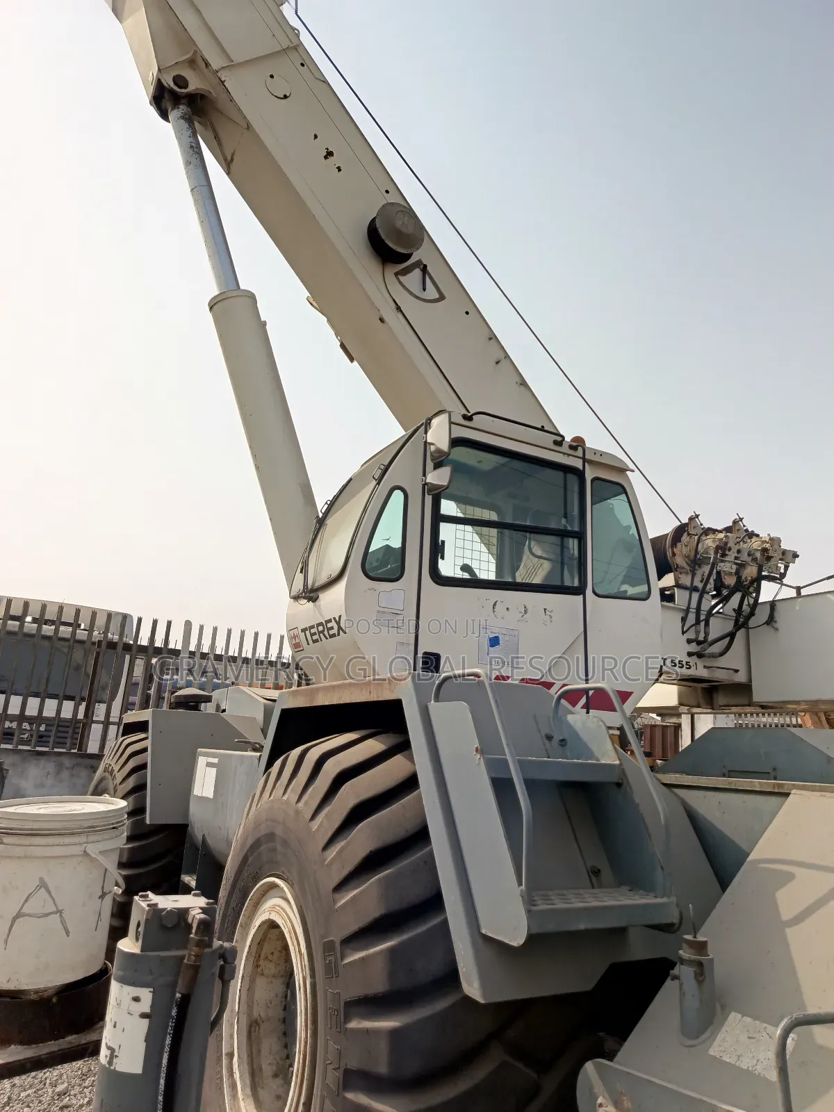 Tokunbo Foreign Used Terex Mobile Crane 4X4 55 Tons