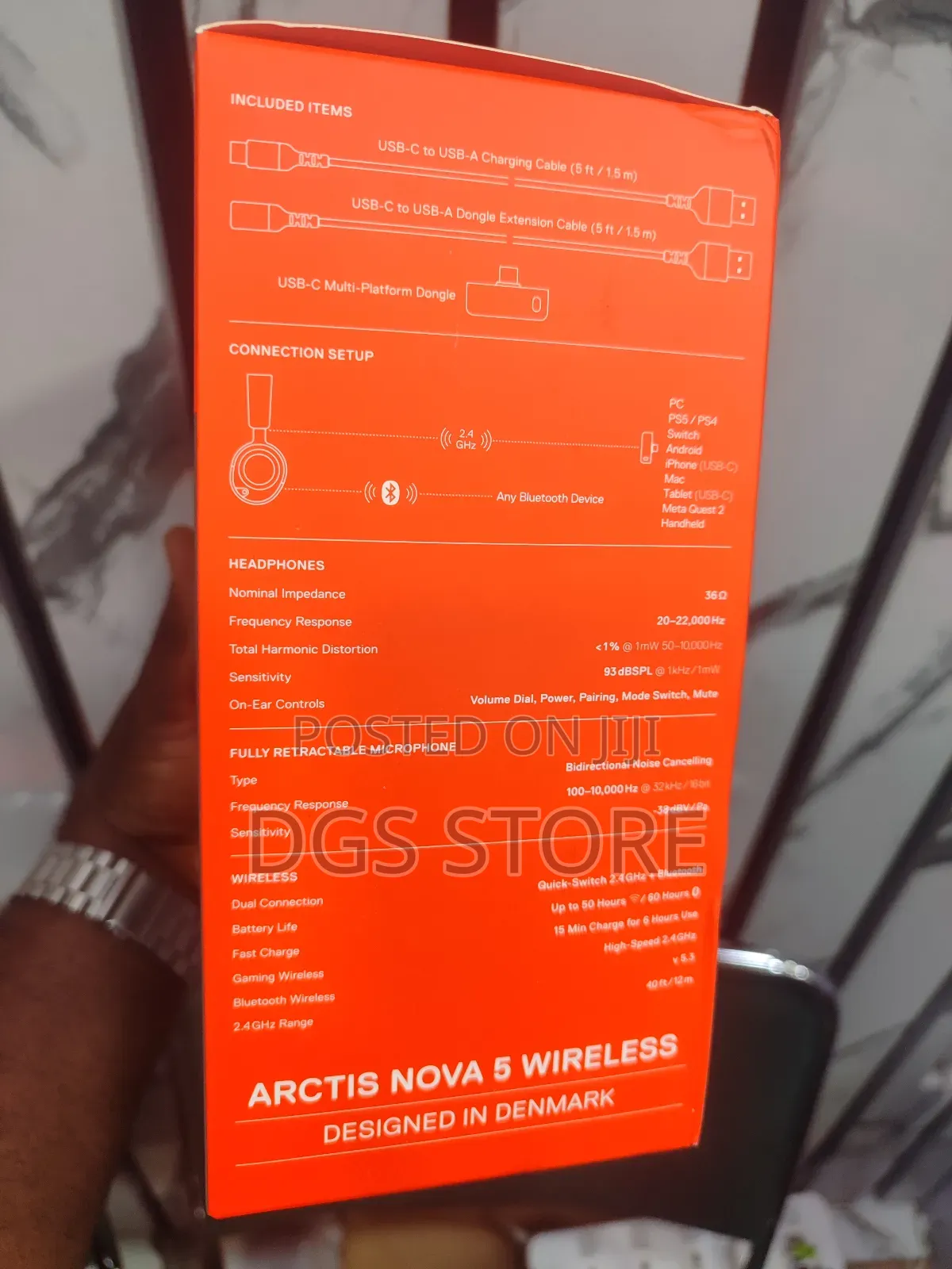 Steelseries Arctis Nova 5 Wireless Headphones