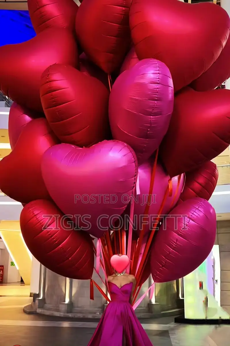 60" Large Hearts
