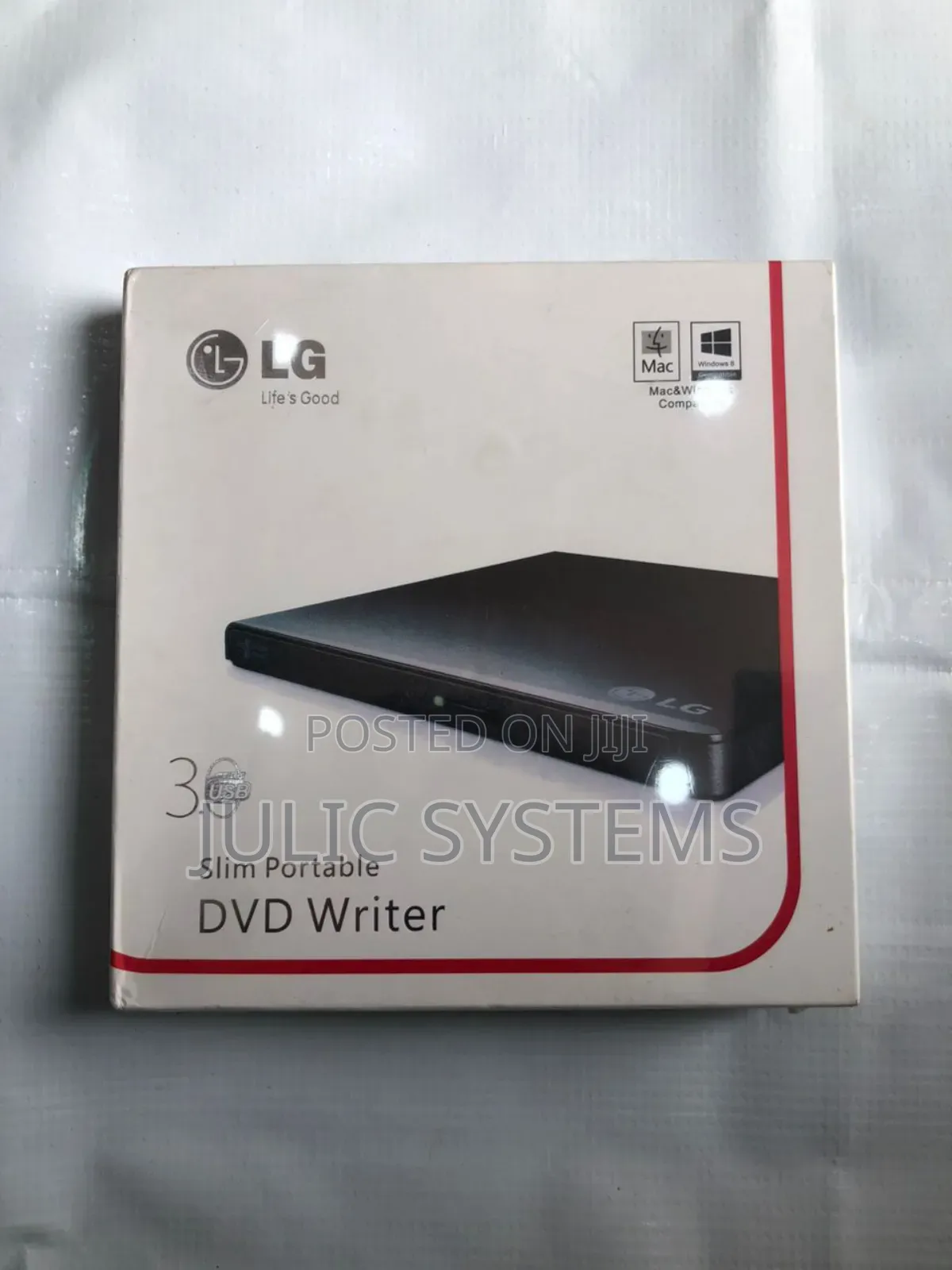 LG Ultra-Slim Portable DVD Writer