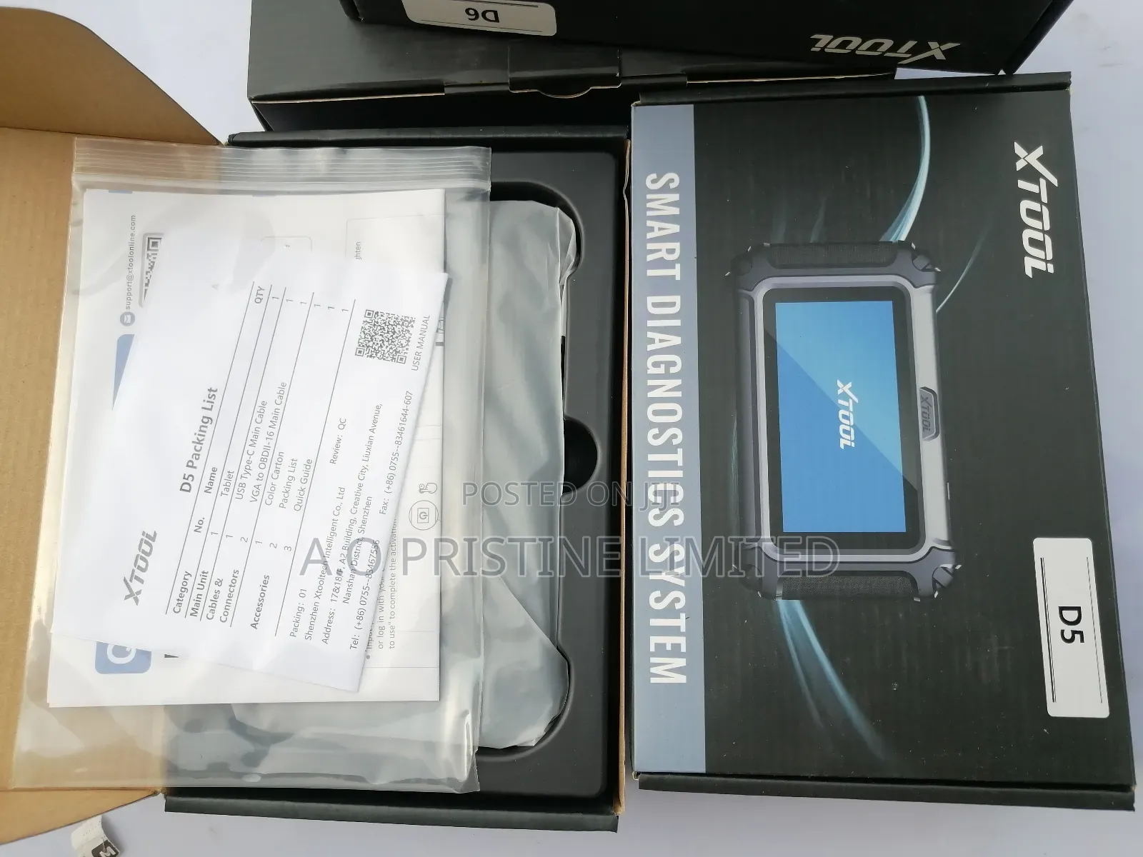 Xtool D5 Car Scanner With 9 Resets & Lifetime Free Updates