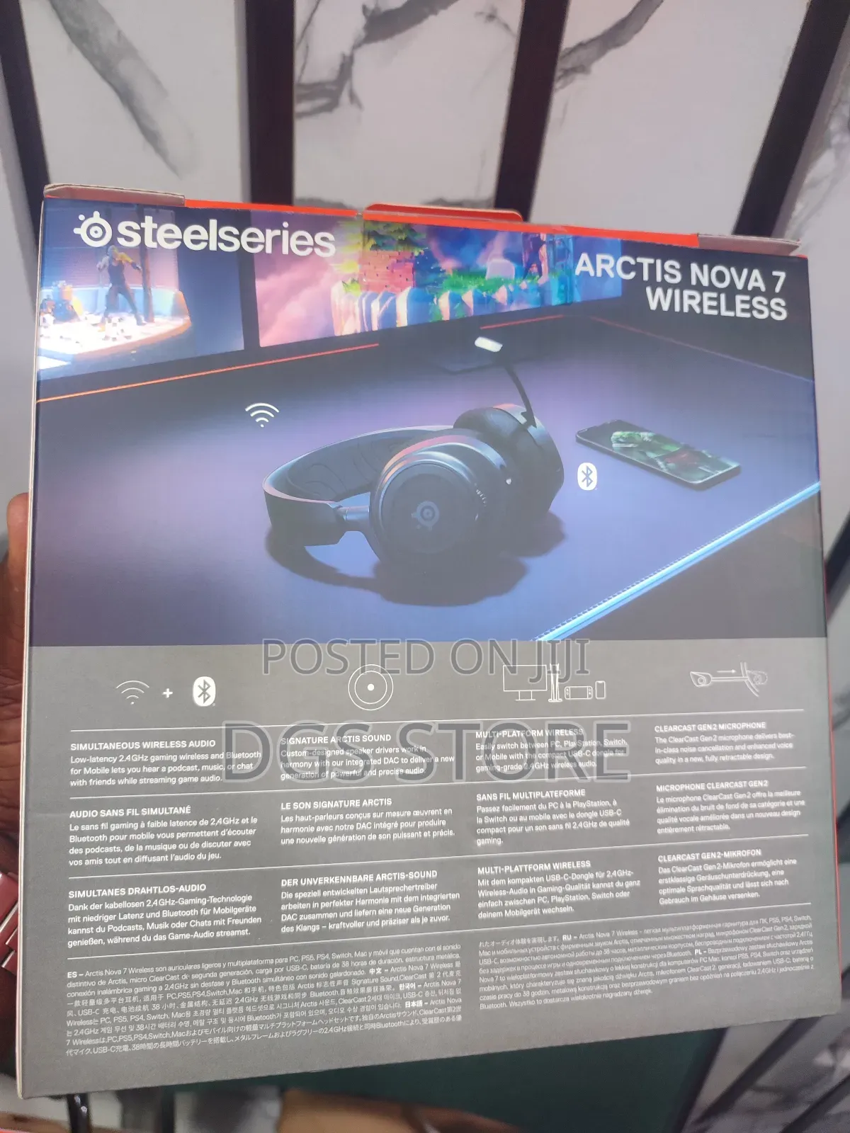 Steelseries Arctis Nova 7 Wireless Headphone