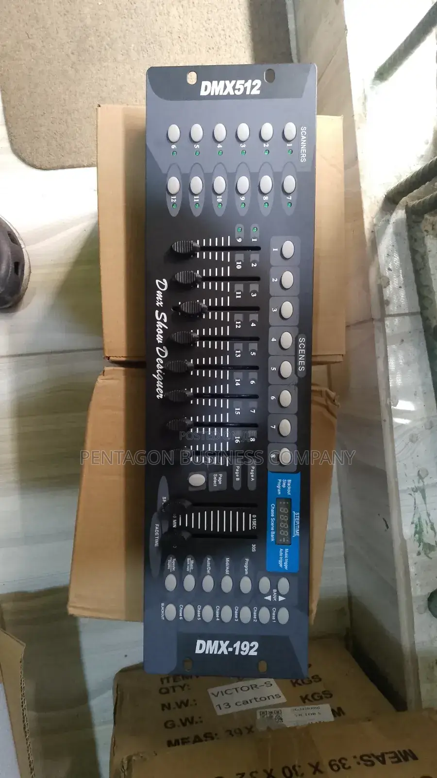 DMX 512 Controller for Stage Lightings