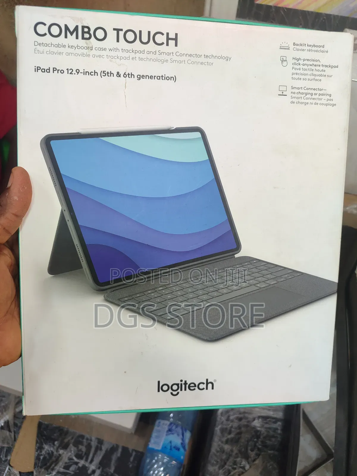 Logitech Combo Touch Keyboard iPad Pro 12.9" 5th Gen 6thgen