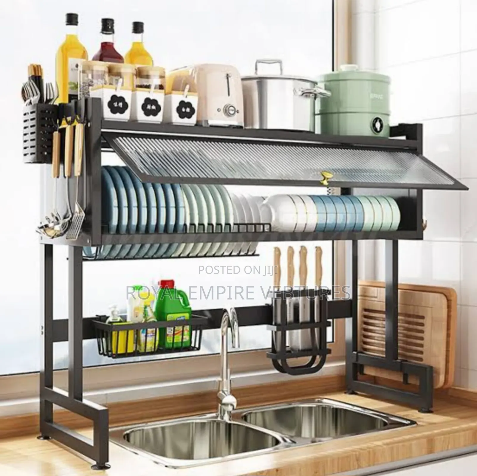 Over the Sink 3 Tier Dish Rack