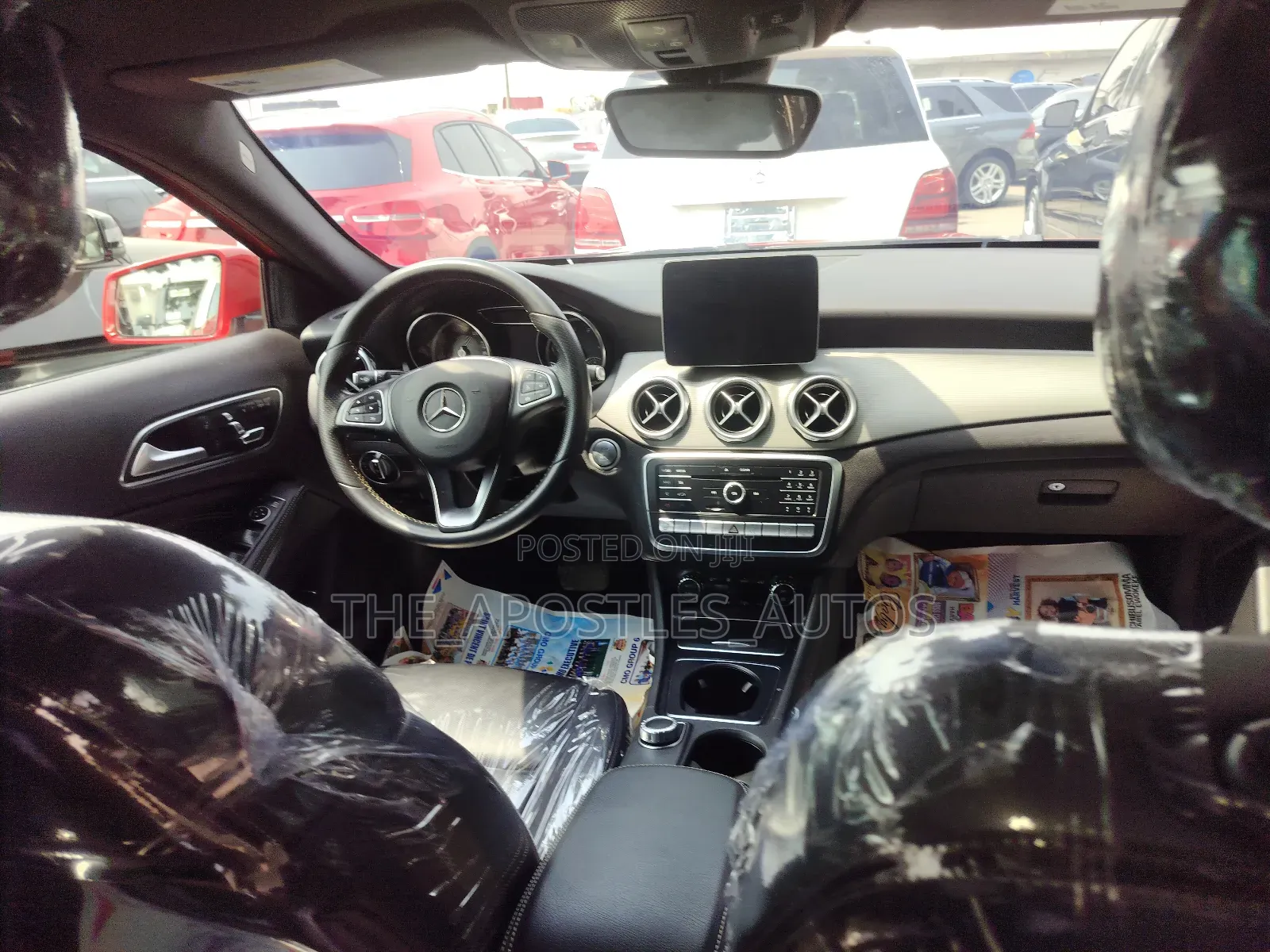 Mercedes-Benz GLA 250 2018 Red