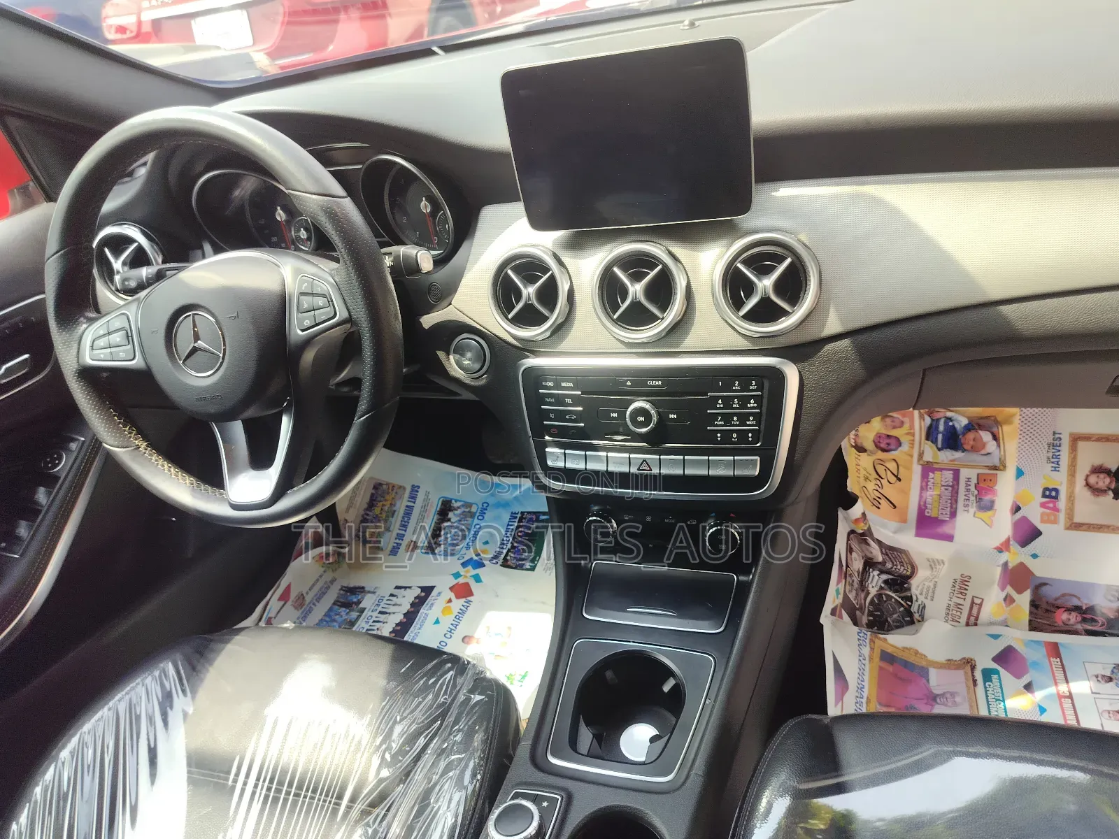 Mercedes-Benz GLA 250 2018 Red