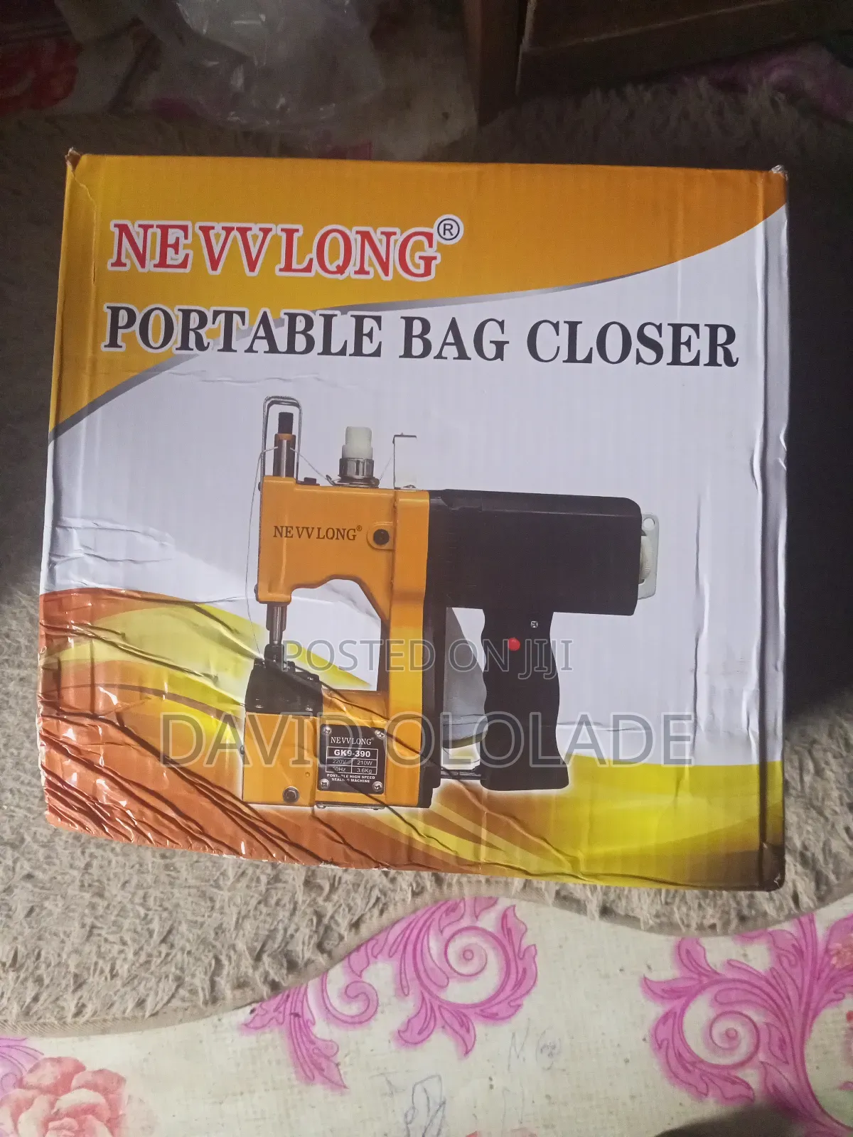 Rechargeable Bag Closer Machine