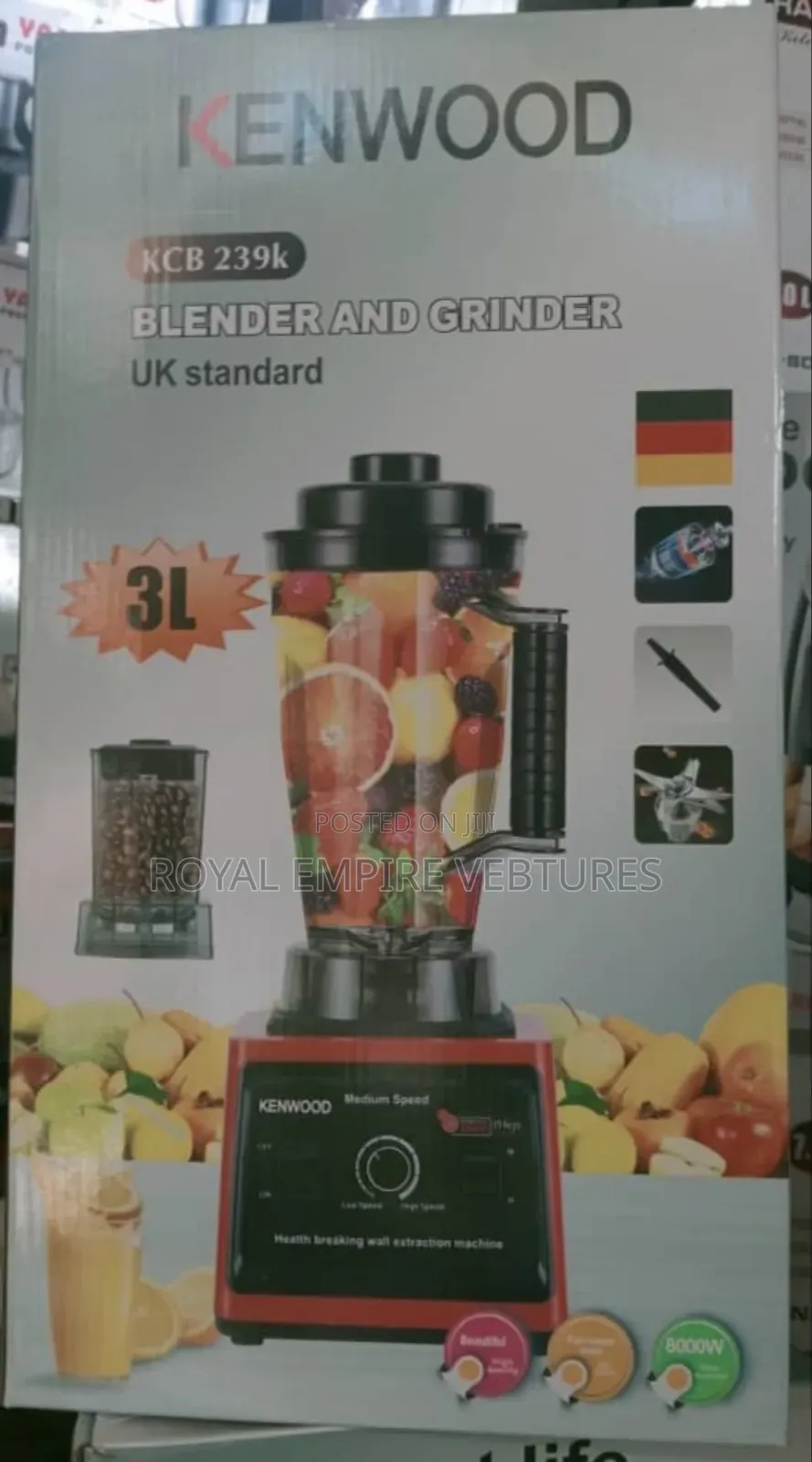 4l 10,000watts Kenwood Blender