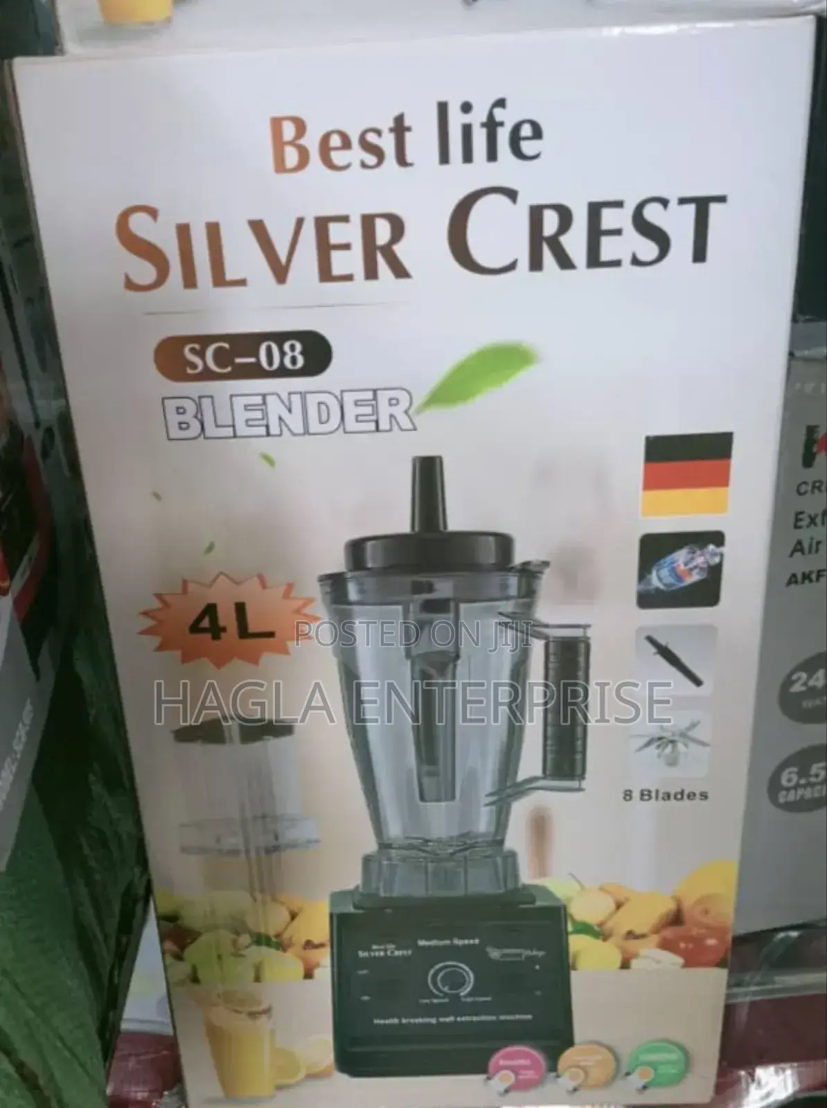 4l Silver Crest Blender