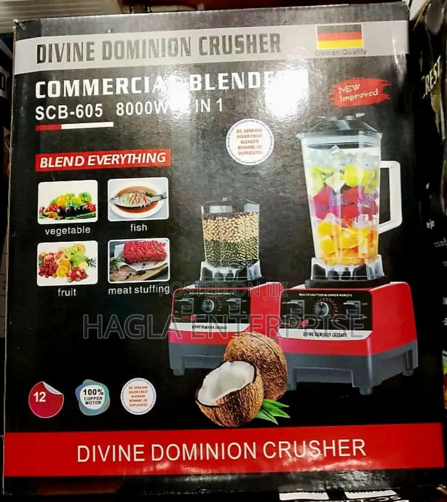 Commercial Crusher Blender
