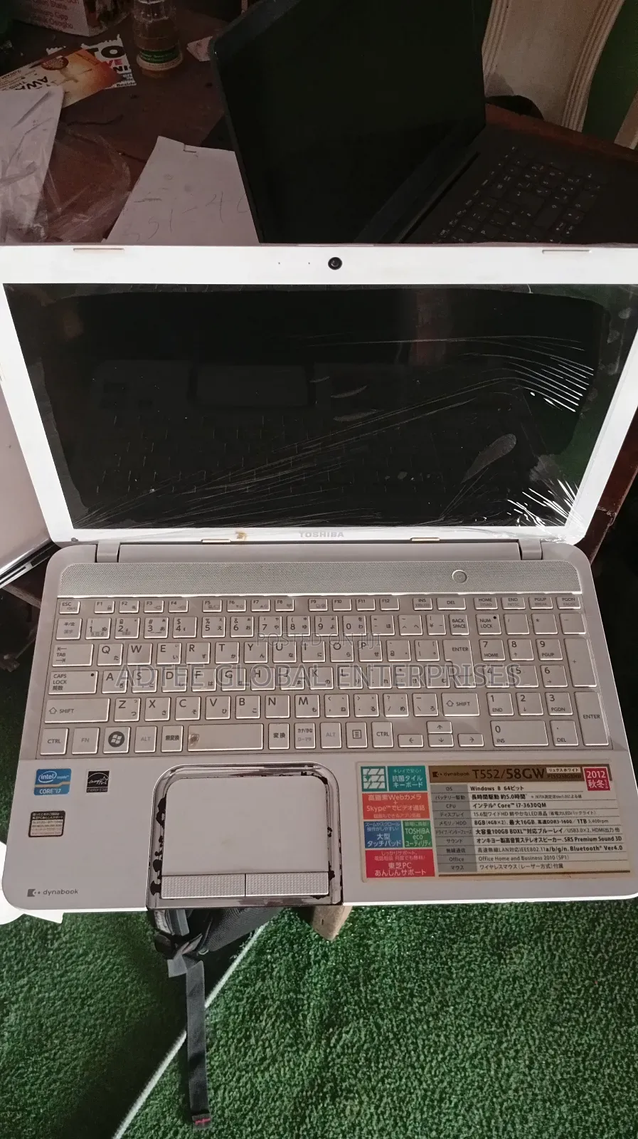 Laptop Toshiba Satellite L850 8GB Intel Core i7 HDD 500GB
