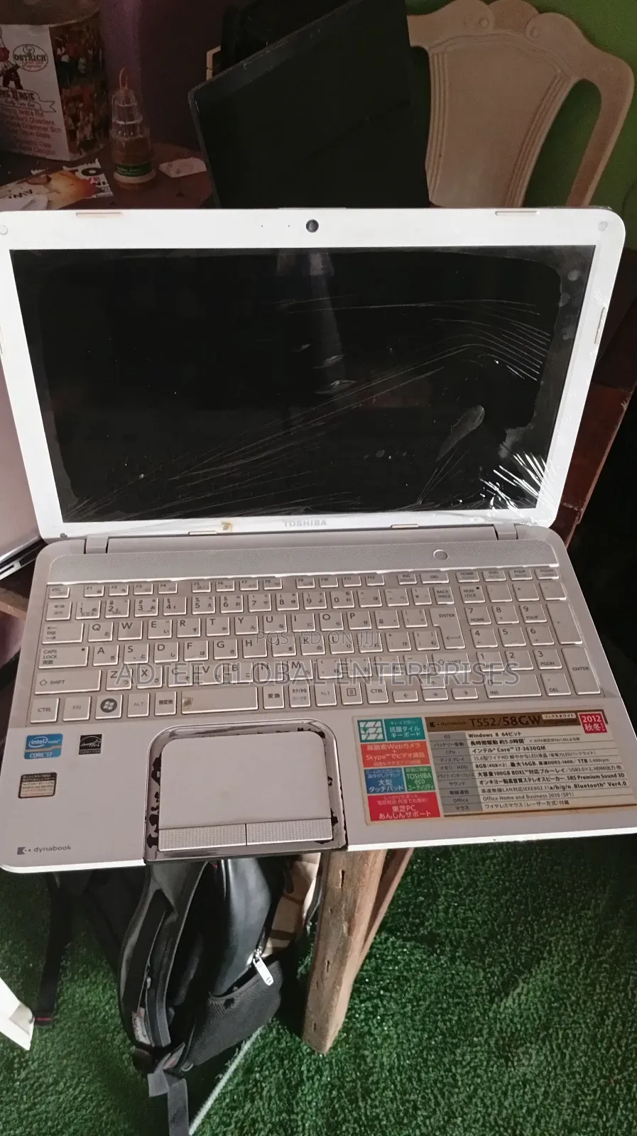 Laptop Toshiba Satellite L850 8GB Intel Core i7 HDD 500GB
