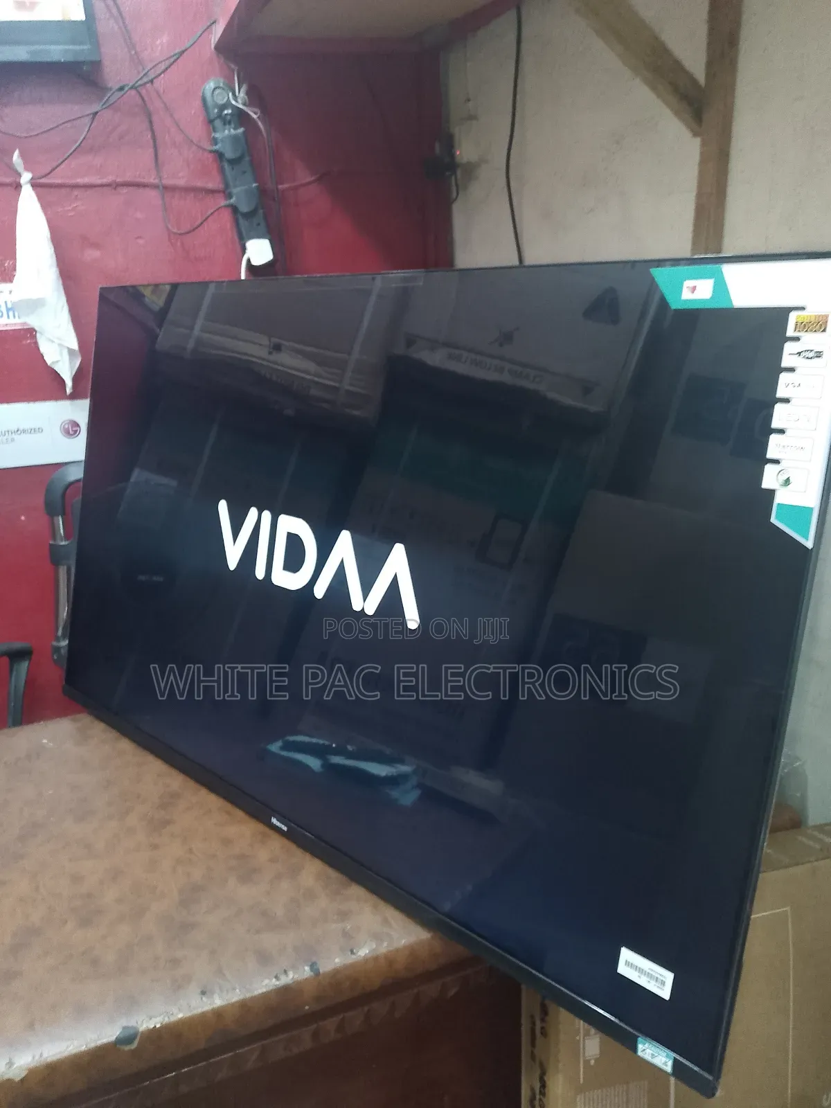 Hisense Smart Android 50"Inch Flameless Tv Wifi>Netflix