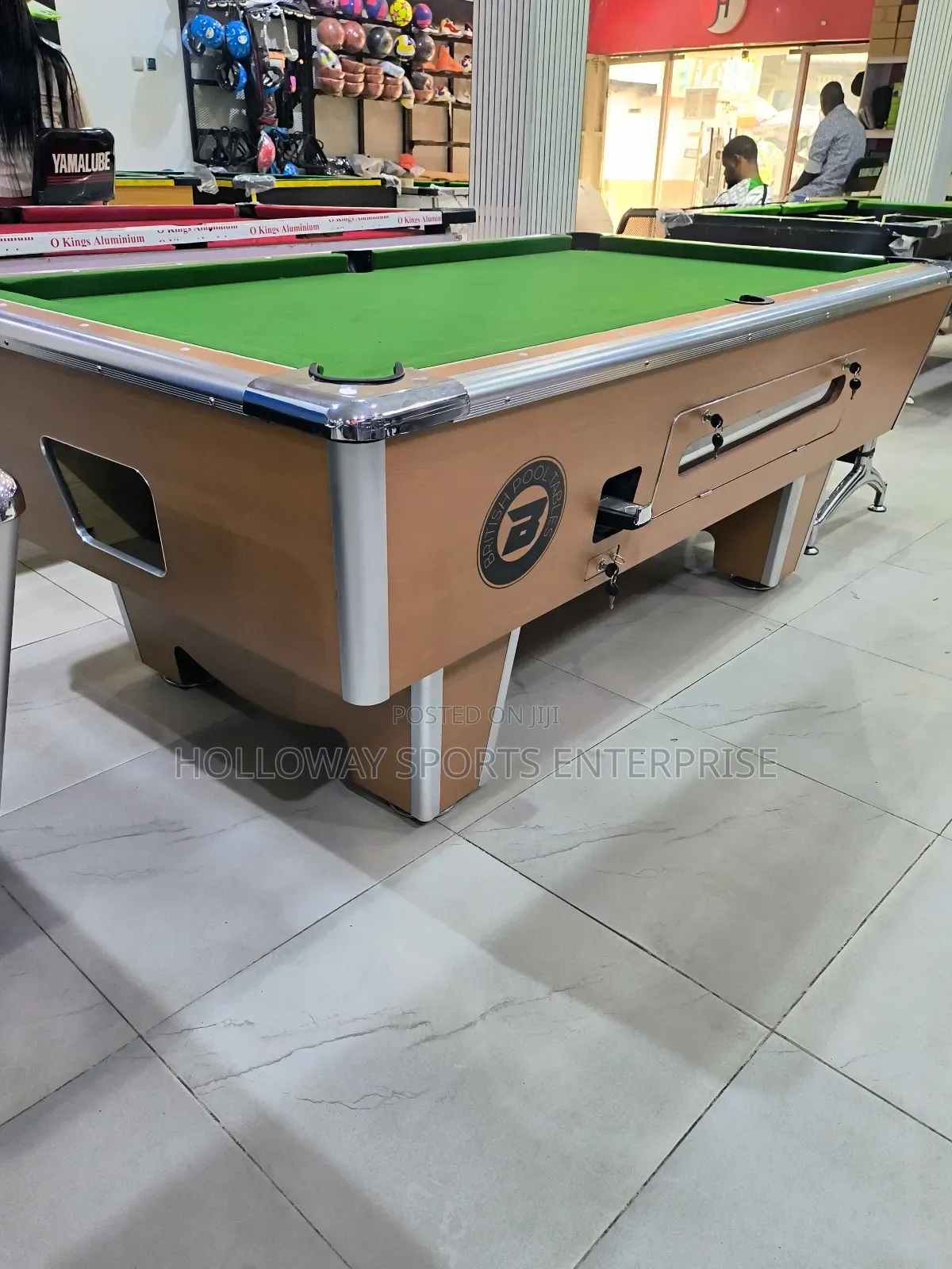 Refined Foreign HDF British Marble And Coin Pool