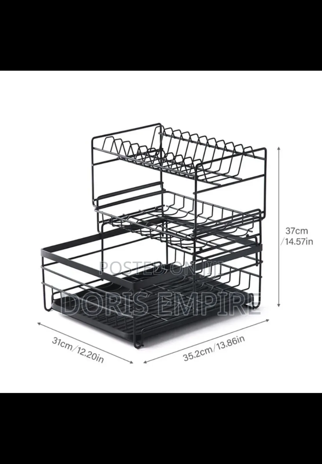 Qaulity 3-Tier Dish Rack Available