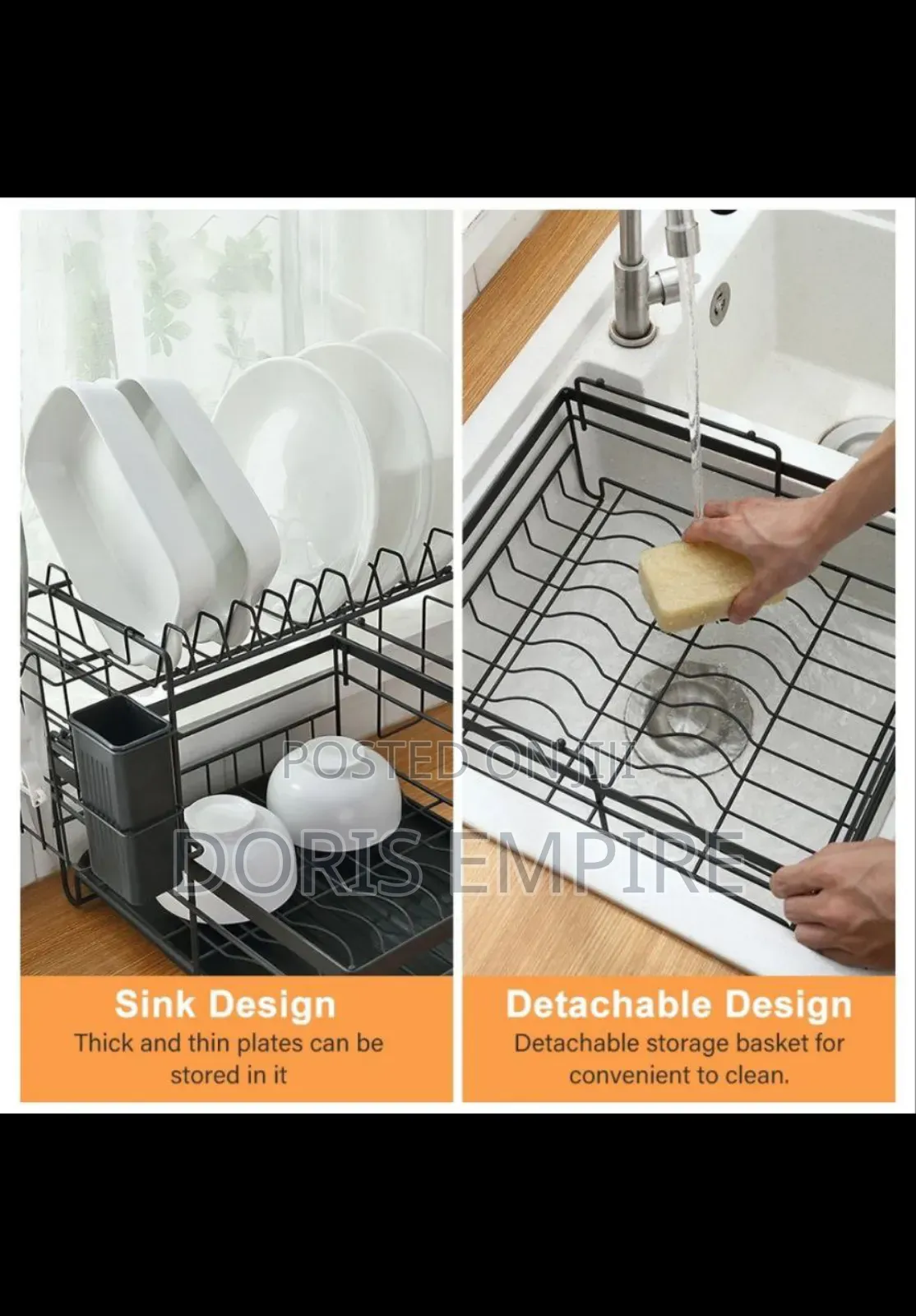 Qaulity 3-Tier Dish Rack Available