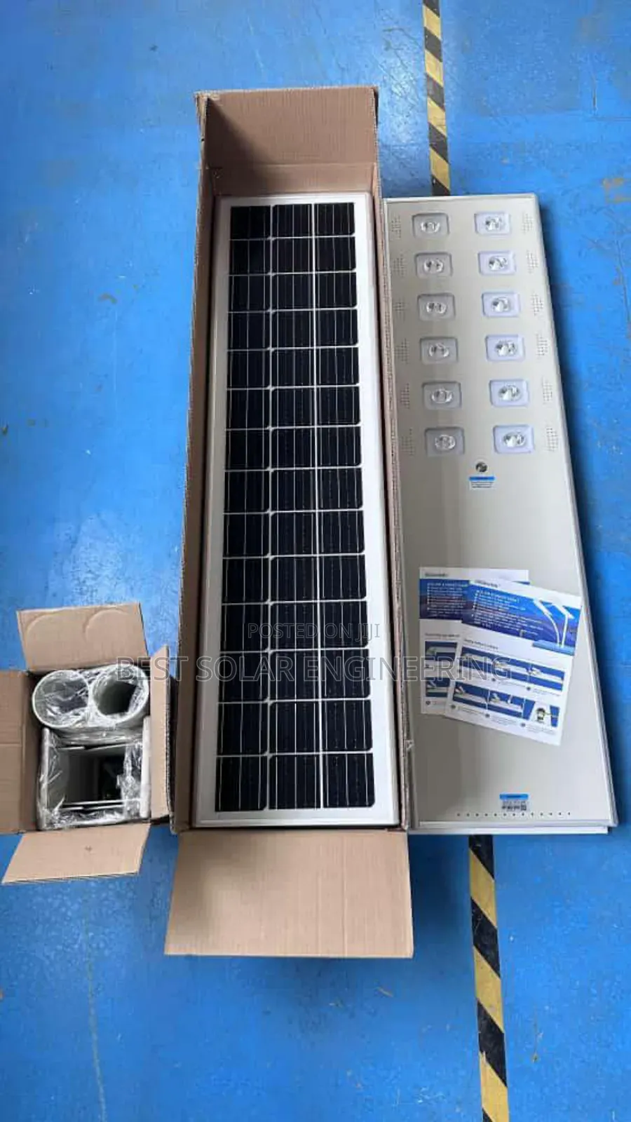 100w Wakatek Solar Street Light