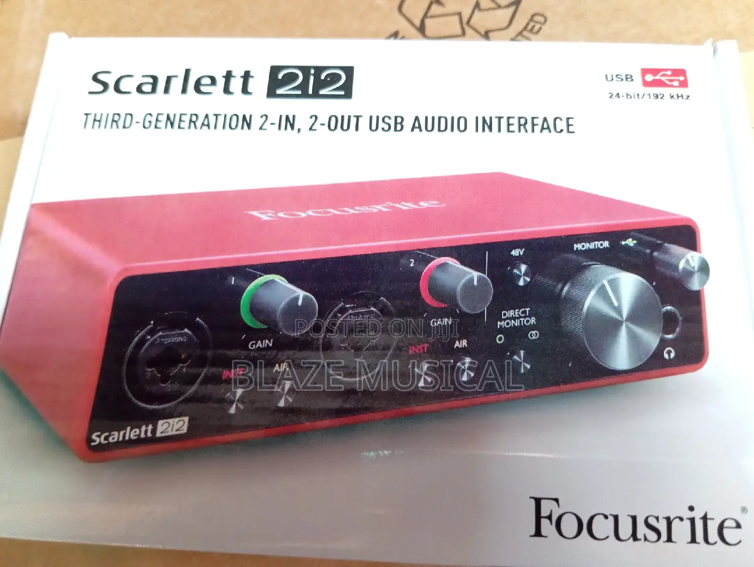 Focusrite Sound Card 2i2