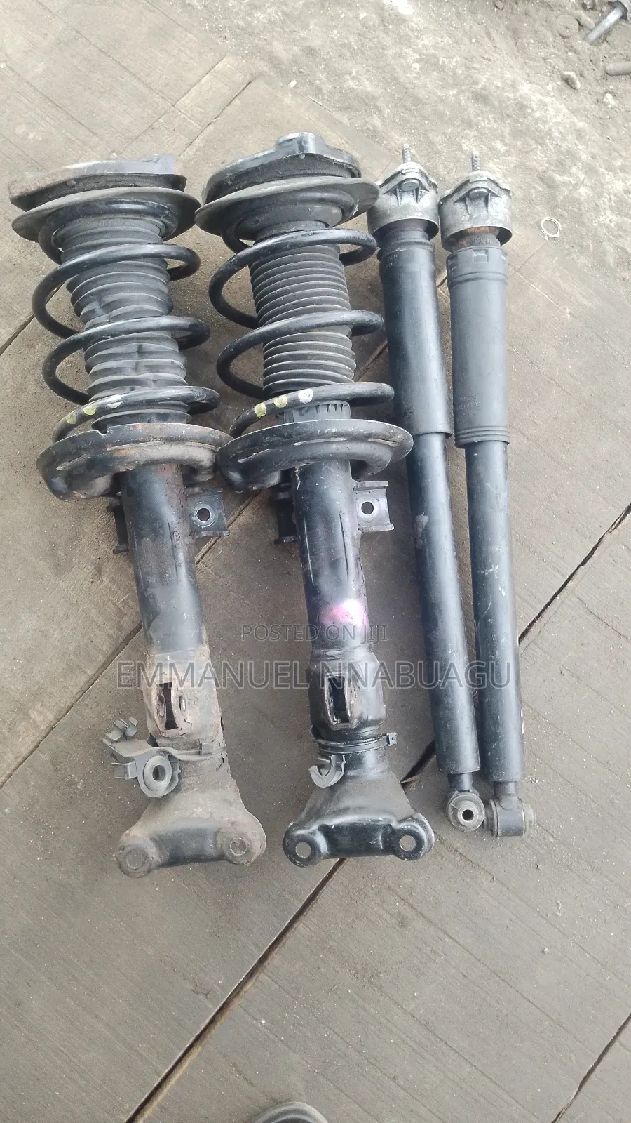 Complete Front and Back Manual Shock for Mercedes Benz