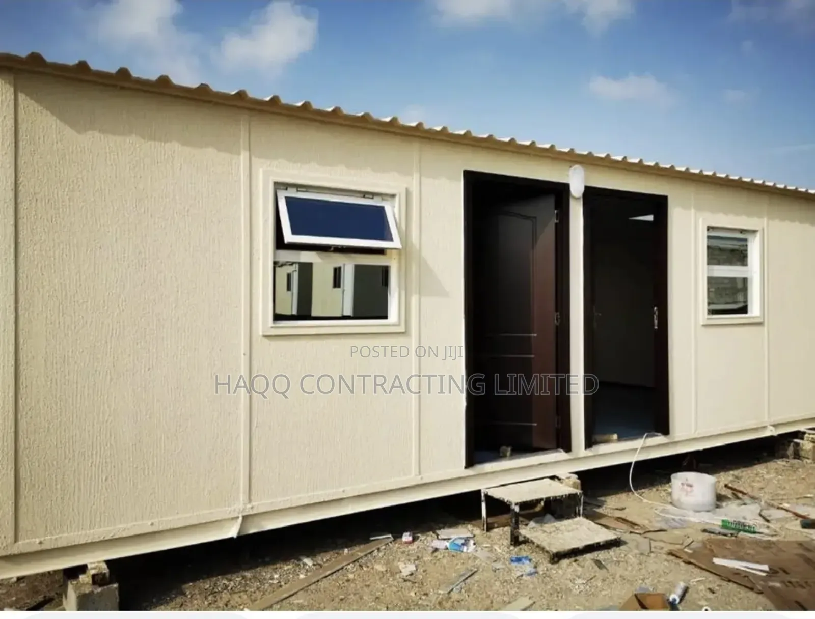 20ft Portacabin Fabrication for Site Office