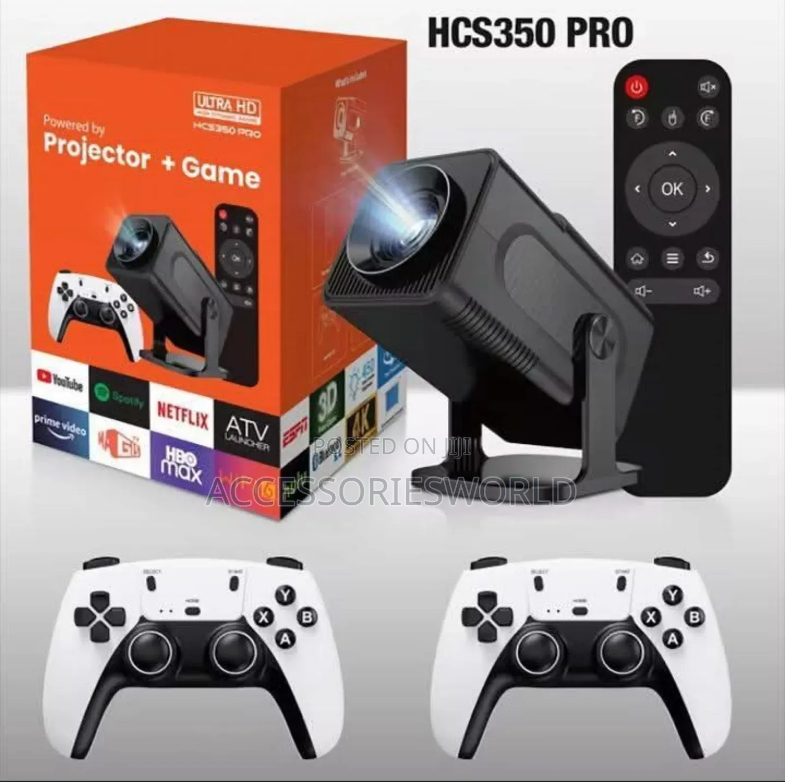 Ultra Hd Hcs350 Pro Projector + Game